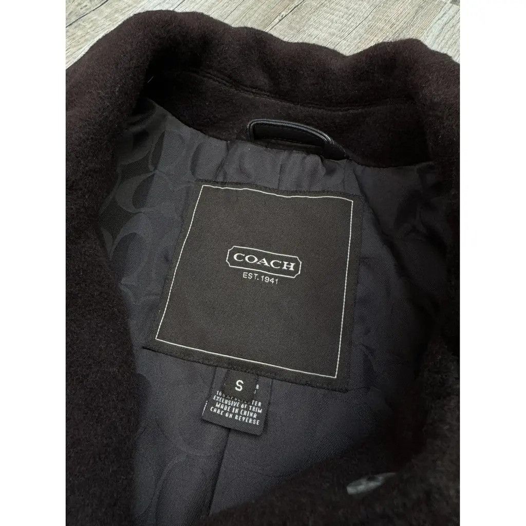 Coach Coach Wool Coat Size: S Size S / US 4 / IT 40 - 4 Thumbnail