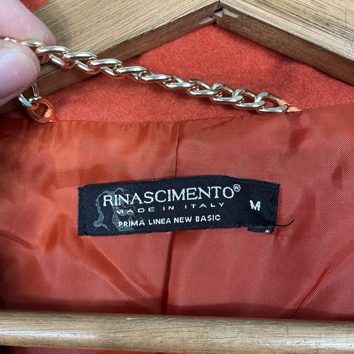 Rinascimento Two Tone Double Breasted Women Coat
