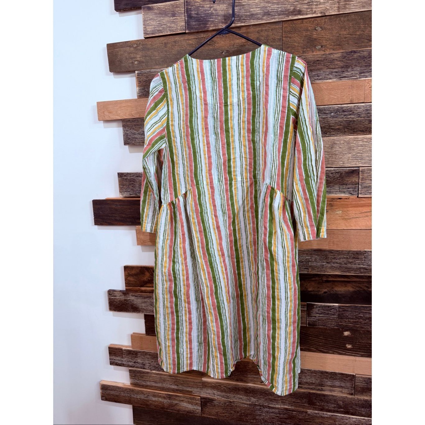 Guru Gudrun Sjoden Cotton Multicolor Striped button front Lagenlo Size S / US 4 / IT 40 - 3 Thumbnail