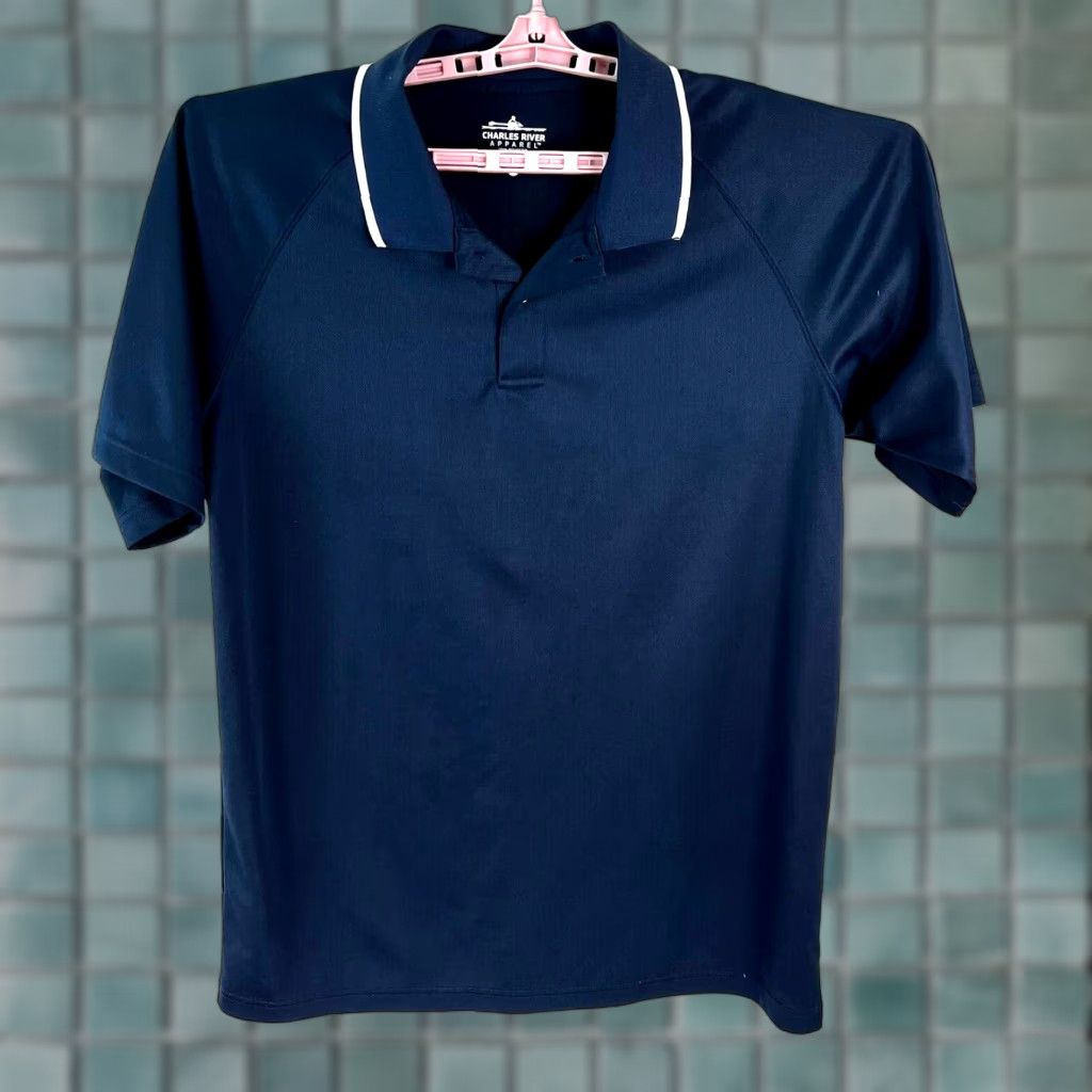 Vintage Charles Rivers Sport Golf Polo Shirt Men's Blue XLT Size US XL / EU 56 / 4 - 1 Thumbnail