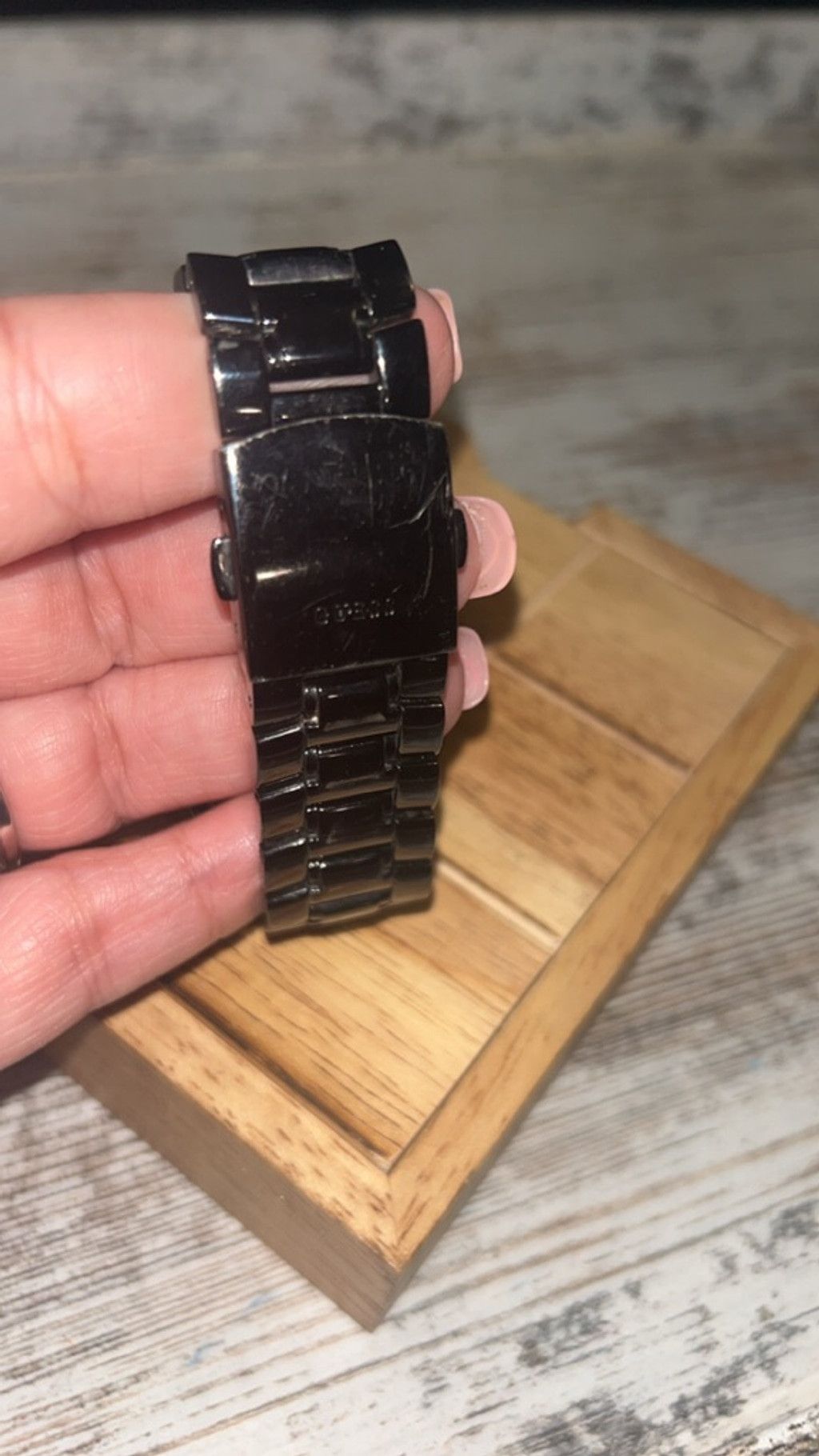 Guess Women's Guess Black Stainless Steel Watch One Size Size ONE SIZE - 3 Thumbnail