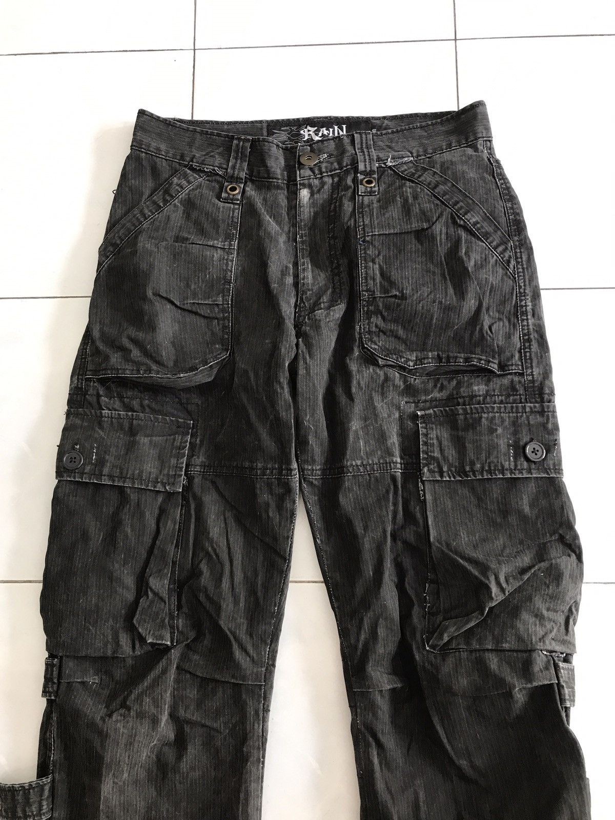 Japanese Brand Rain six pocket punk bondage design pants Size US 31 - 2 Thumbnail