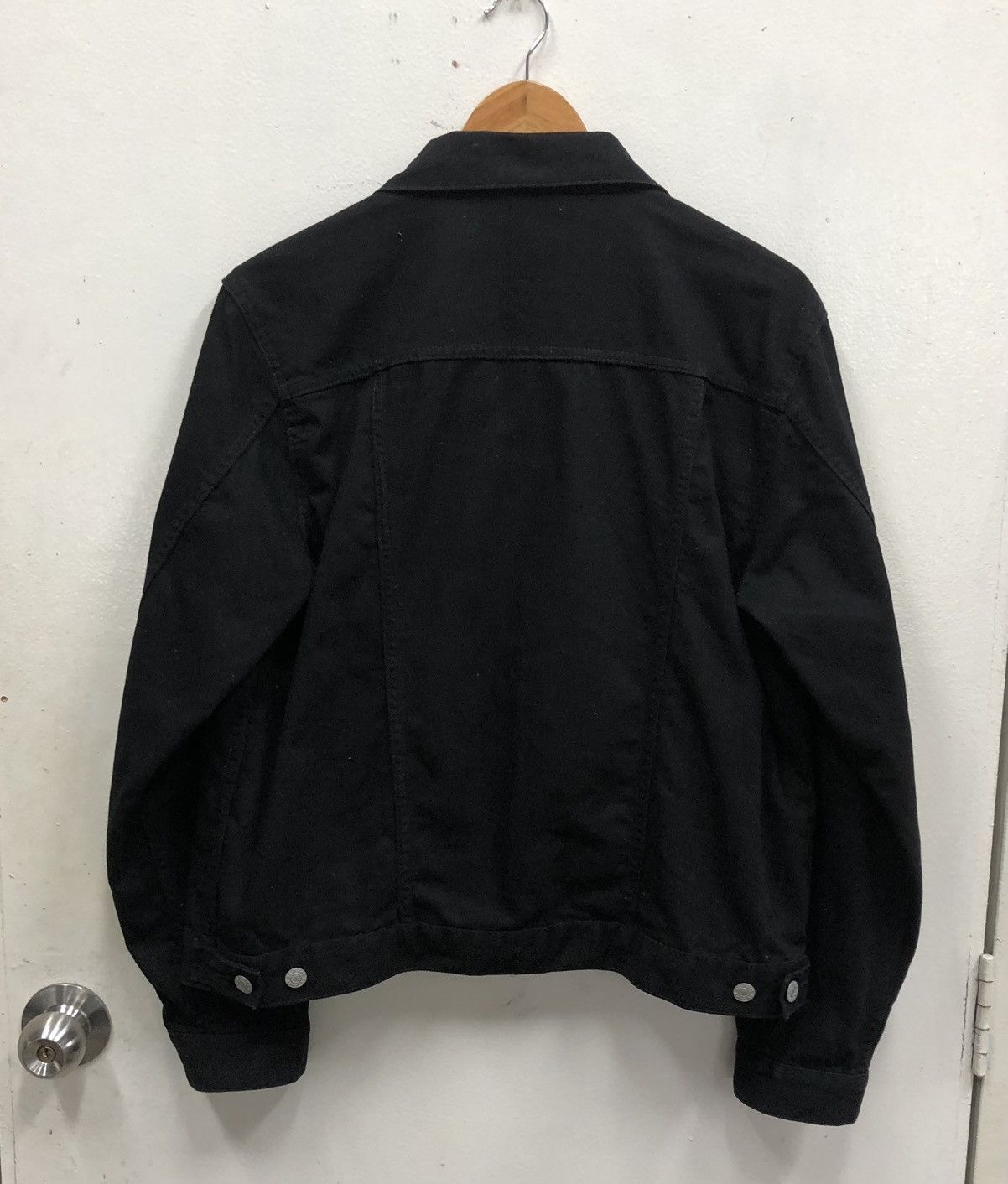 Japanese Brand Japanese Brand Gu Trucker Denim Jacket Black ( L ) Size US L / EU 52-54 / 3 - 2 Thumbnail