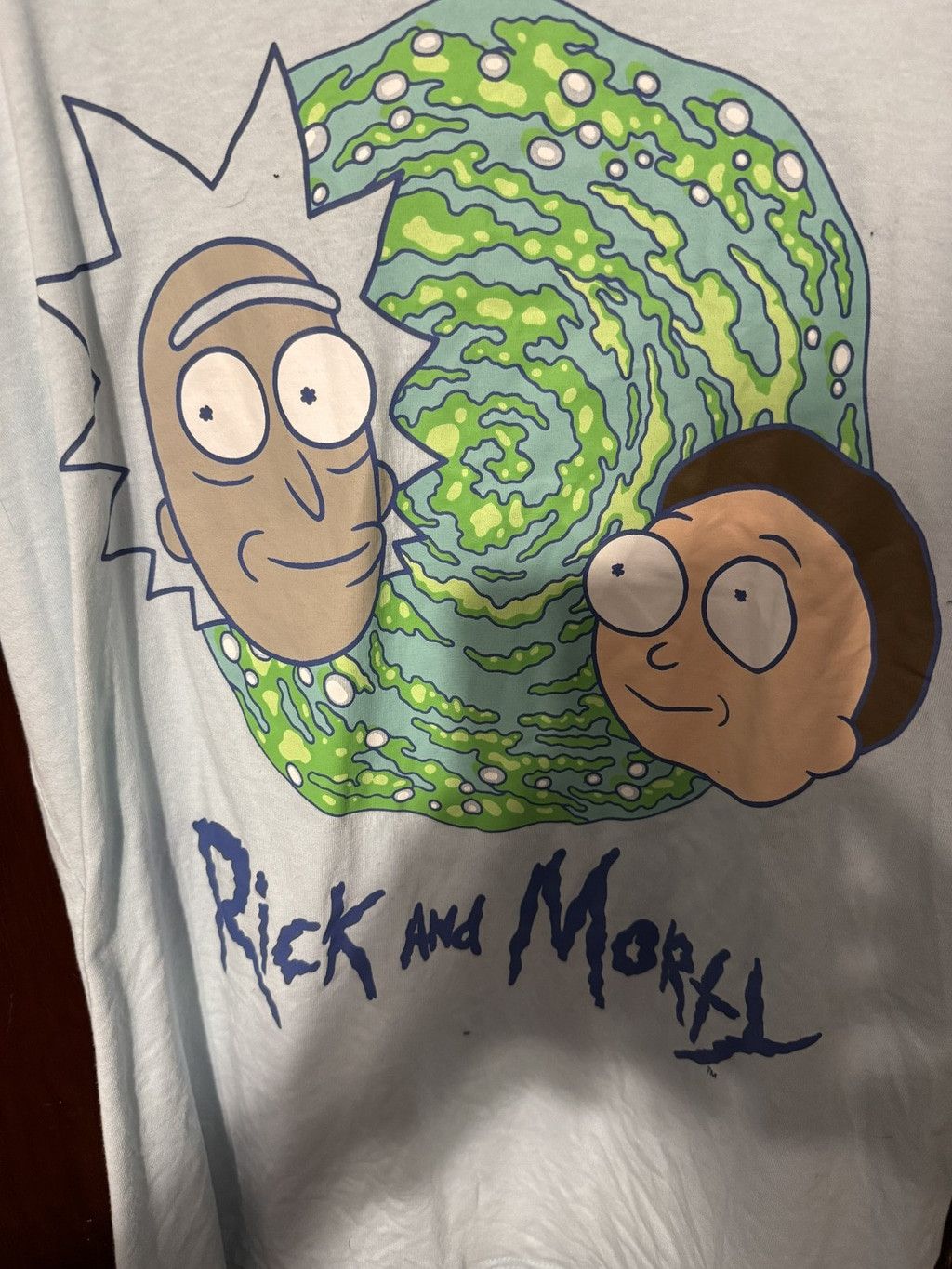 The Unbranded Brand Rick and Morty Logo T Shirt Men's Size L Blue Size US L / EU 52-54 / 3 - 3 Thumbnail