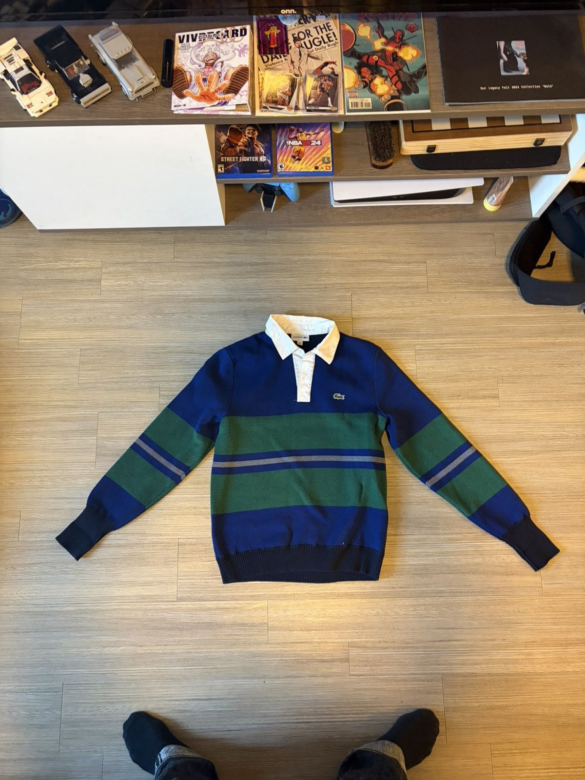 Lacoste Lacoste Rugby Sweater Size US M / EU 48-50 / 2 - 1 Thumbnail