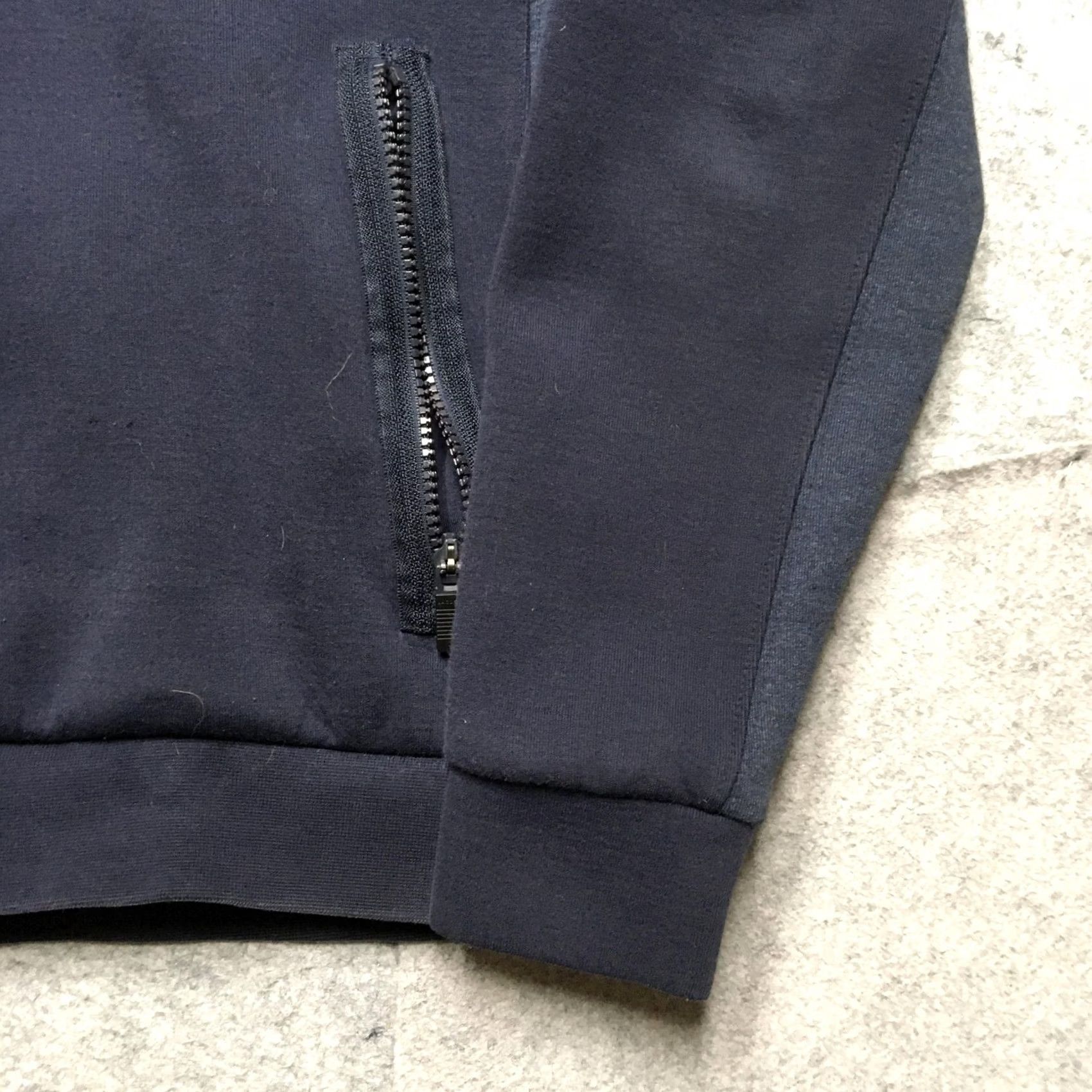 Lacoste Lacoste Hoodie Mens L Blue 1/4 Zip Fleece Sailing Club Graphic Performance Shirt Size US L / EU 52-54 / 3 - 2 Thumbnail