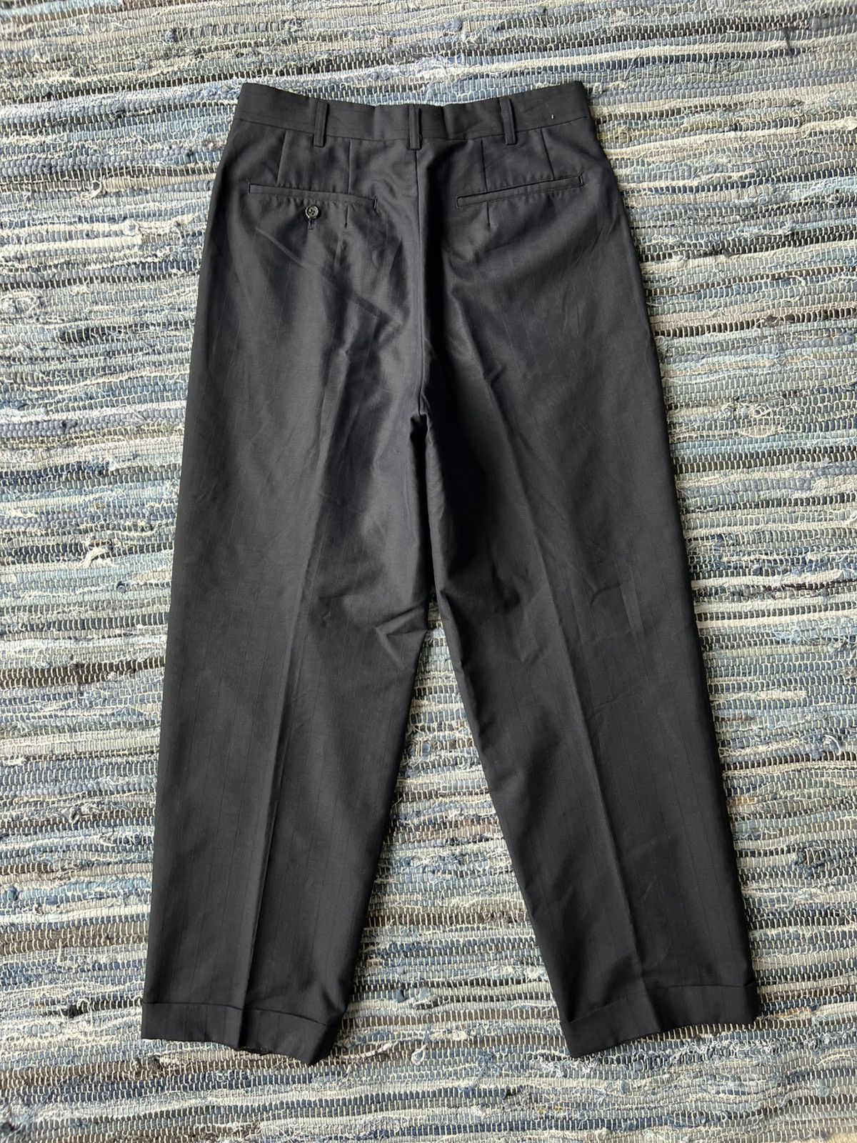 Junya Watanabe AW90 Comme des Garçons Home Deux Gabardine 🎈Trousers Pants Size US 31 - 4 Thumbnail