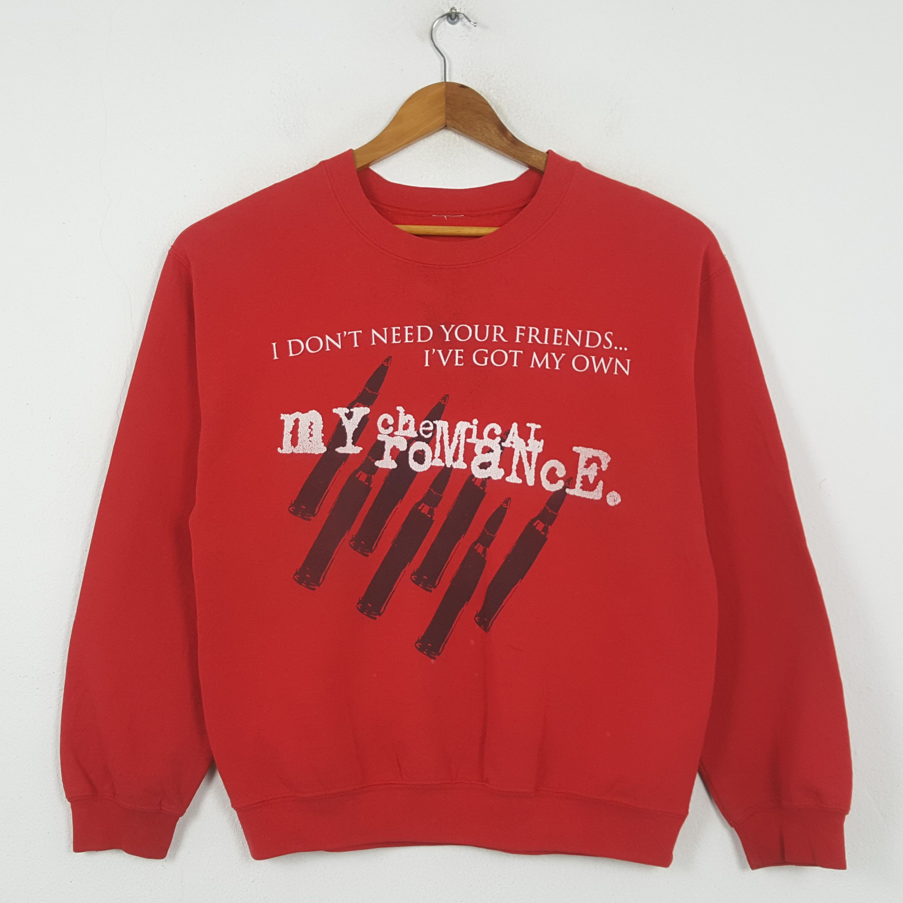 Band Tees Vintage My Chemical Romance Rock Band Sweatshirt C292N24 Size US M / EU 48-50 / 2 - 1 Thumbnail