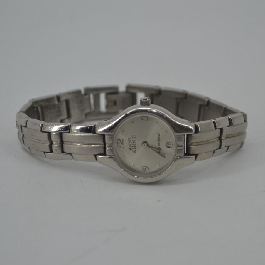 Anne Klein Anne Klein II Women's Wristwatch Watch Bracelet Silver Tone Size ONE SIZE - 7 Thumbnail