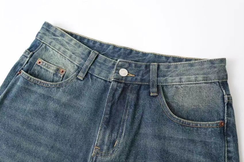 Japanese Brand × Jean Unisex Denim Distressed Vintage Style Size US 34 / EU 50 - 5 Thumbnail