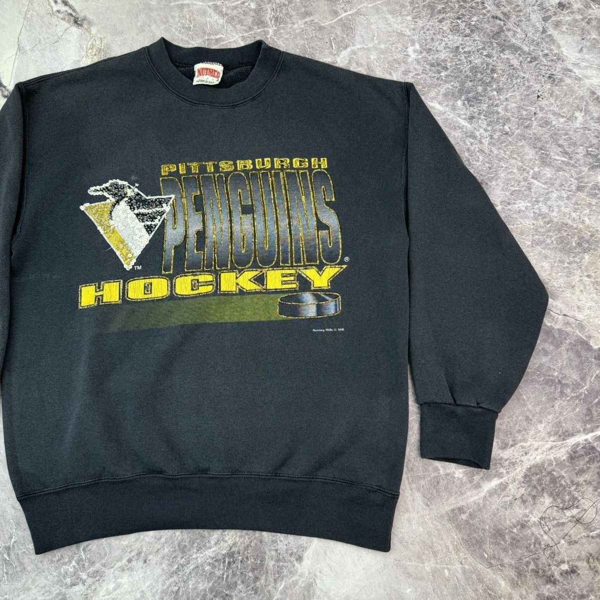 NHL × Nutmeg × Vintage Vintage Pittsburgh Penguins Hockey NHL Streetwear Size US L / EU 52-54 / 3 - 10 Thumbnail