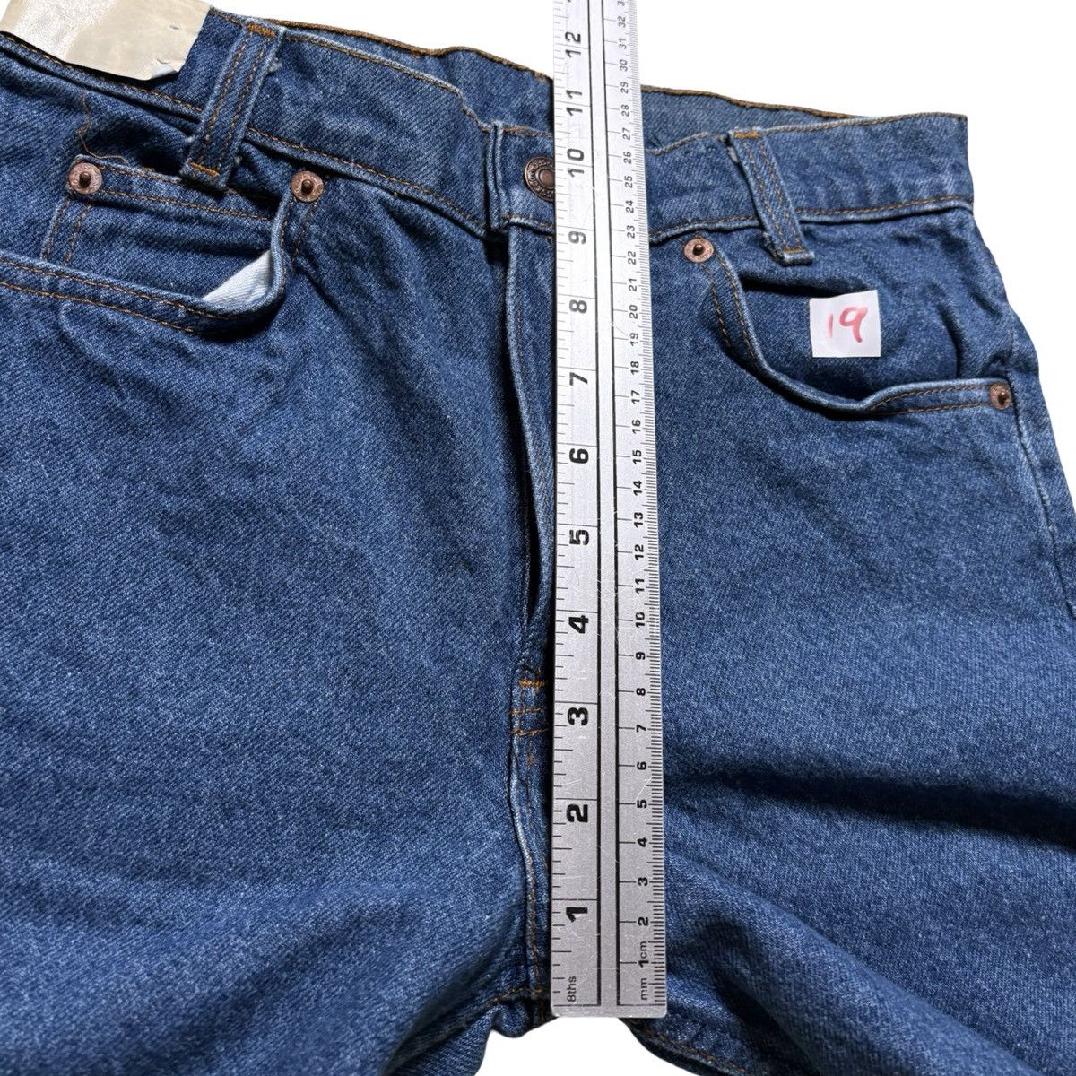 Levi's Vintage 80's Levi's 705 Student Straight Leg Jeans 26X31 NOS Size 26" / US 2 / IT 38 - 6 Thumbnail