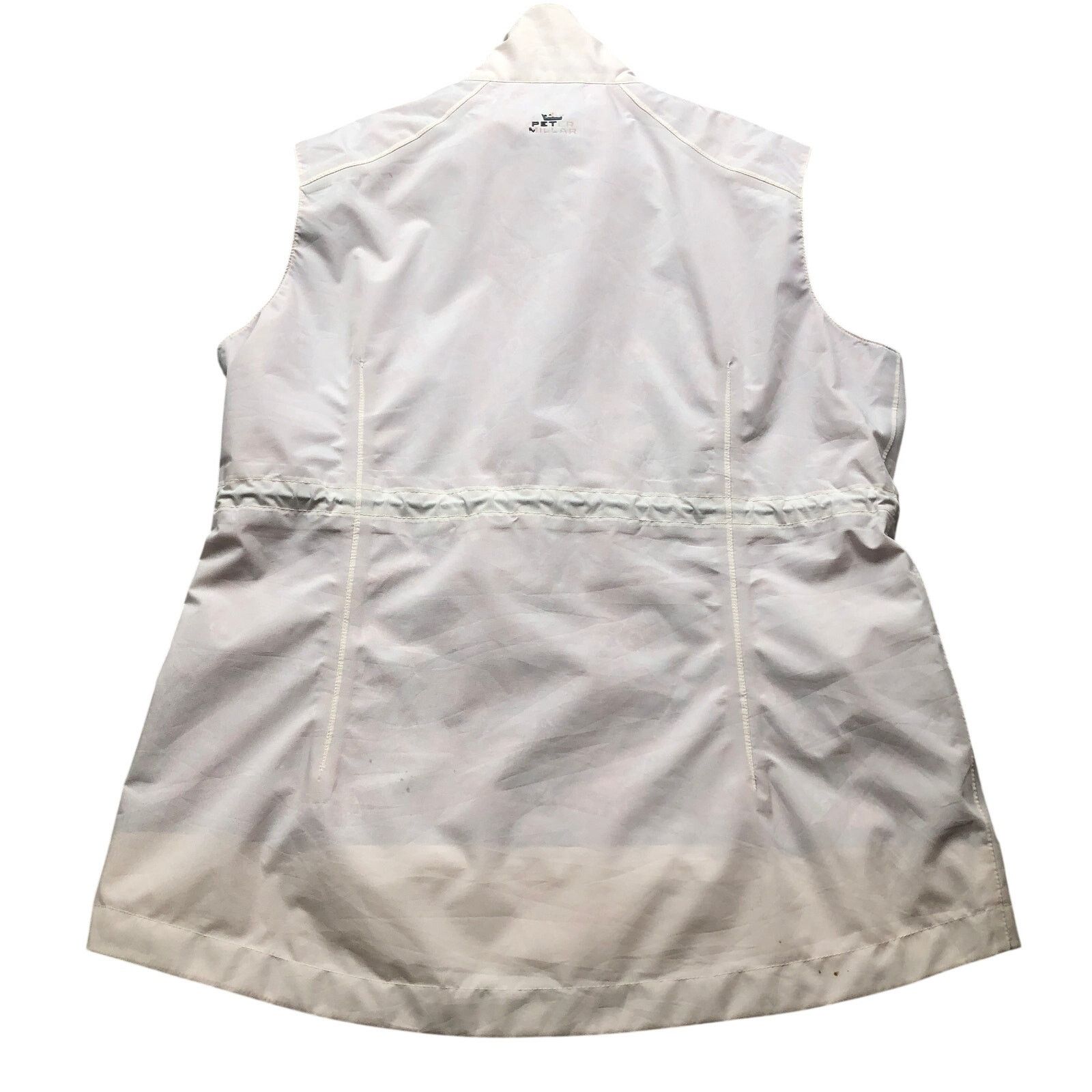 Peter Millar Peter Millar Element Water Vest Jacket Women Small S White Size S / US 4 / IT 40 - 2 Thumbnail