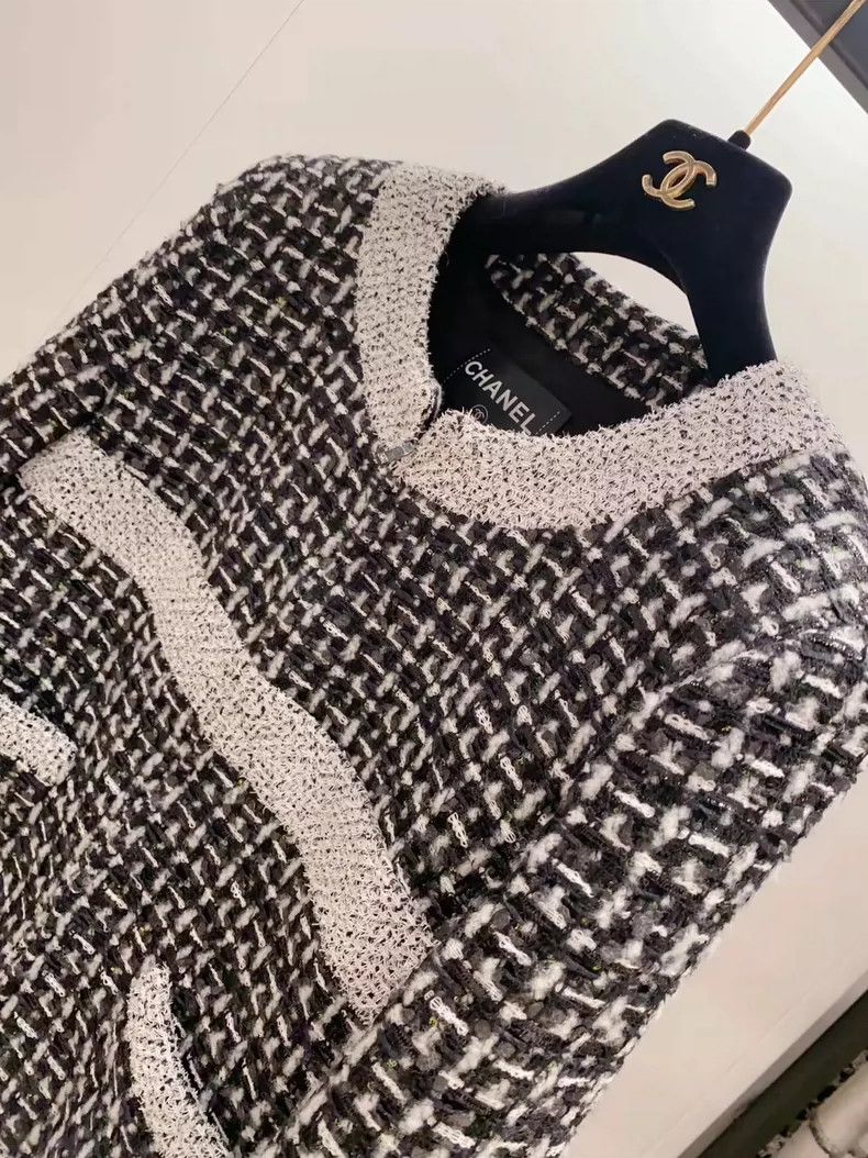 Chanel Chanel Black and gray soft coat Size XS / US 0-2 / IT 36-38 - 8 Thumbnail