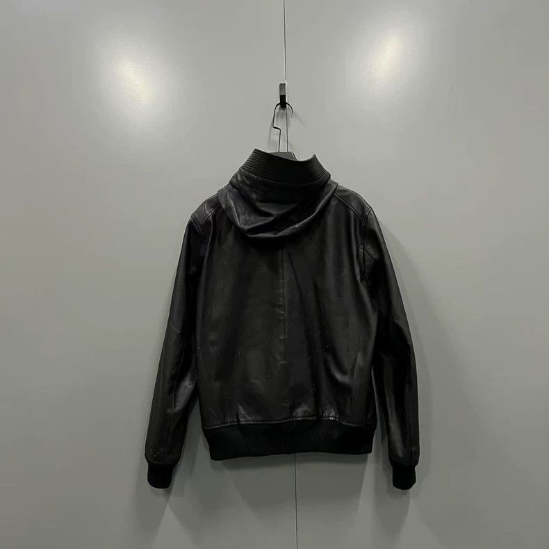 Givenchy Givenchy Destroyed Hooded Leather Jacket 2506-Nextarrow Size US XL / EU 56 / 4 - 2 Thumbnail