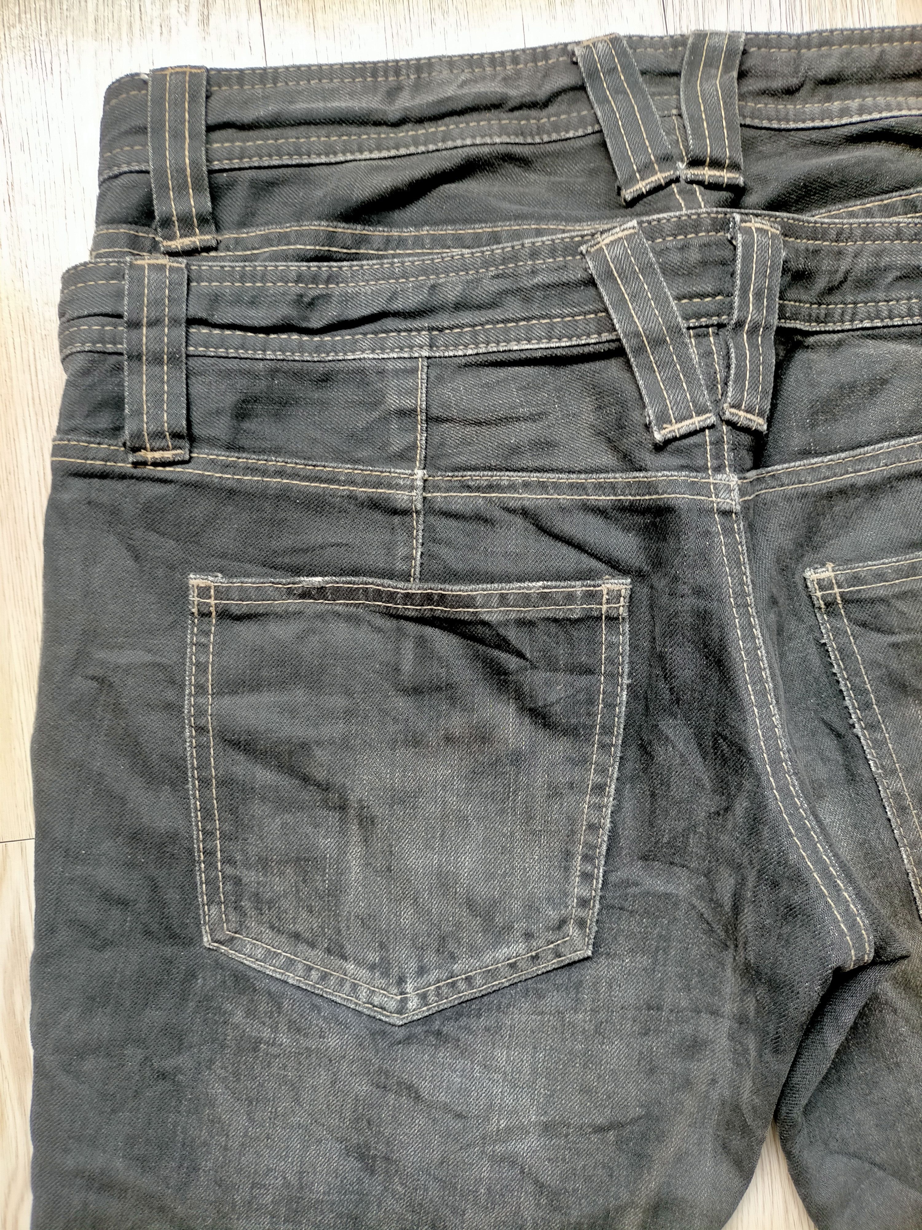 PPFM PPFM Double Waist Japan Black Jeans Size US 32 / EU 48 - 12 Thumbnail