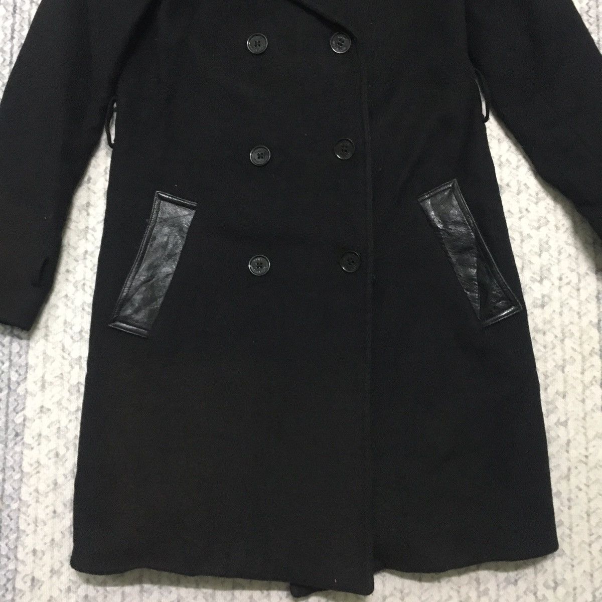Designer × Japanese Brand × Michael Kors Sunfaded Michael by Michael Kors Wool Trench Coat Size US XS / EU 42 / 0 - 4 Thumbnail