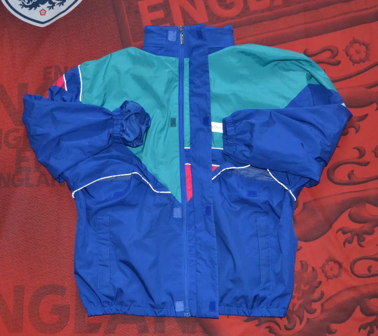 Adidas Vintage Adidas Windbreaker Lightweight Jacket West Germany Size US XL / EU 56 / 4 - 4 Thumbnail