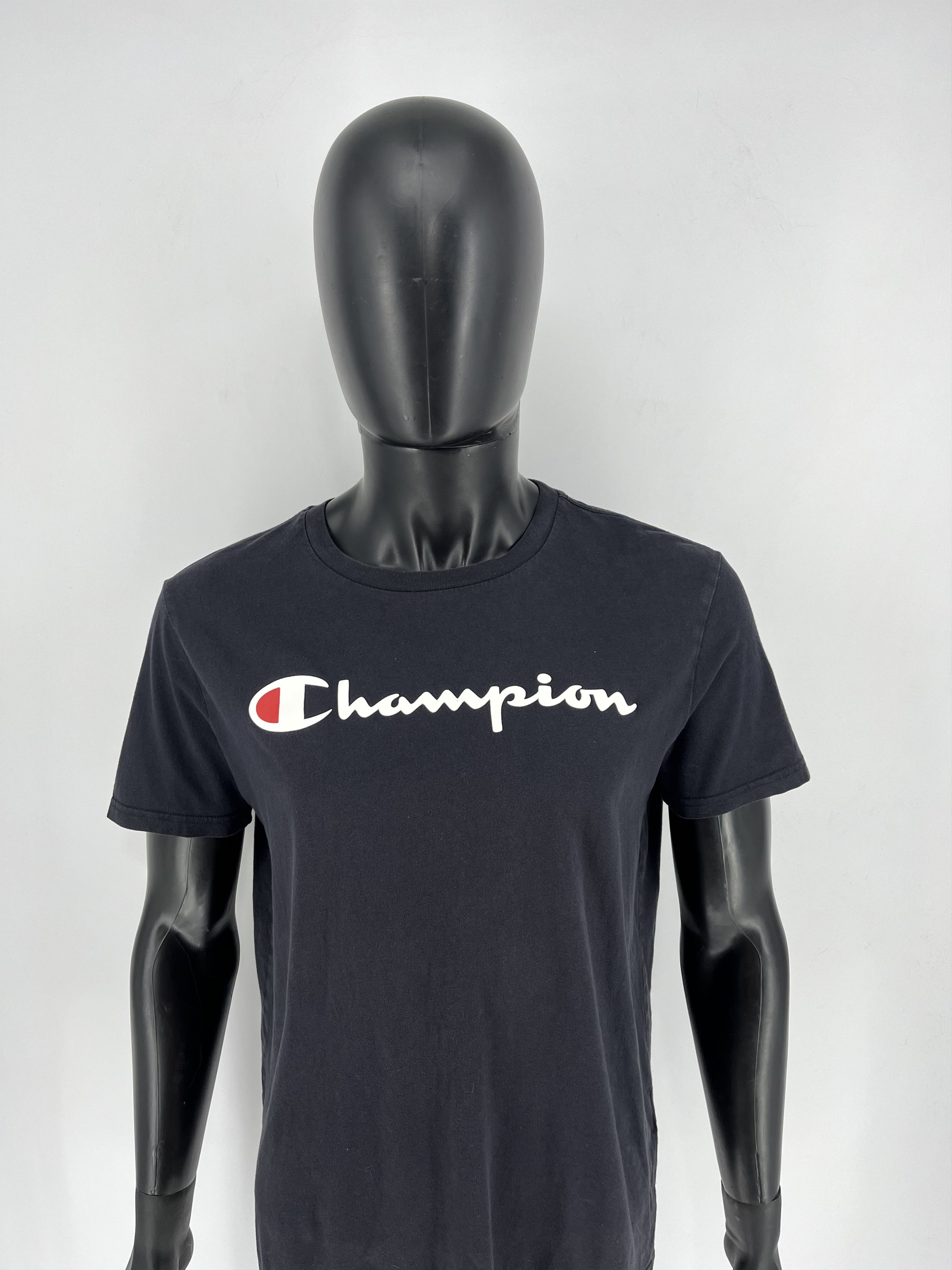 Champion × Vintage VINTAGE Y2K CHAMPION BIG LOGO NICE DESIGN TSHIRT HIP HOP RAP Size US M / EU 48-50 / 2 - 5 Thumbnail
