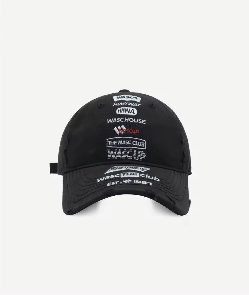 Japanese Brand Retro Punk Y2k Embroidered Distressed Raw Ball Cap Hat Size ONE SIZE - 3 Thumbnail