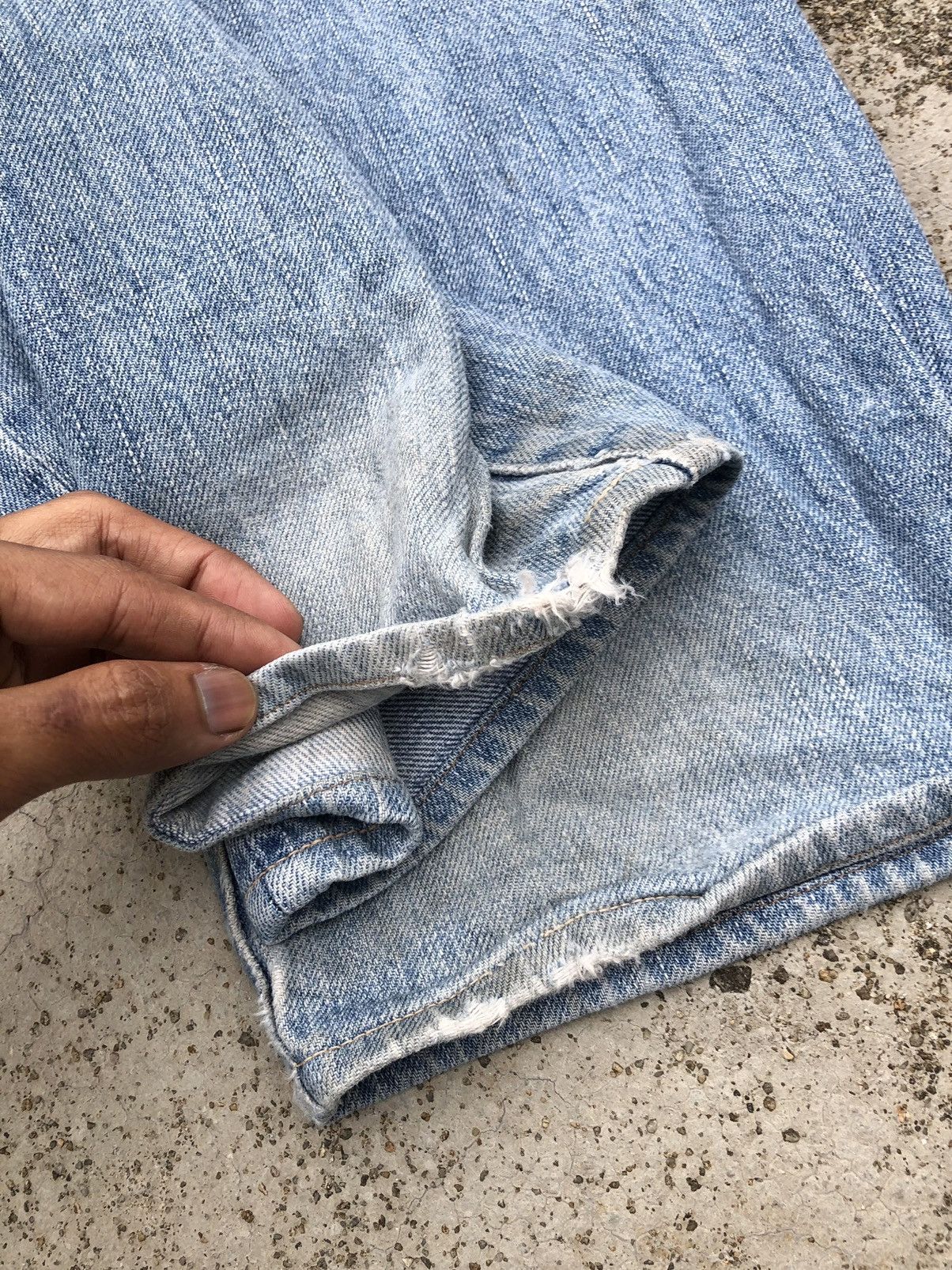 Other WASHED BLUE DENIM Size US 30 / EU 46 - 6 Thumbnail