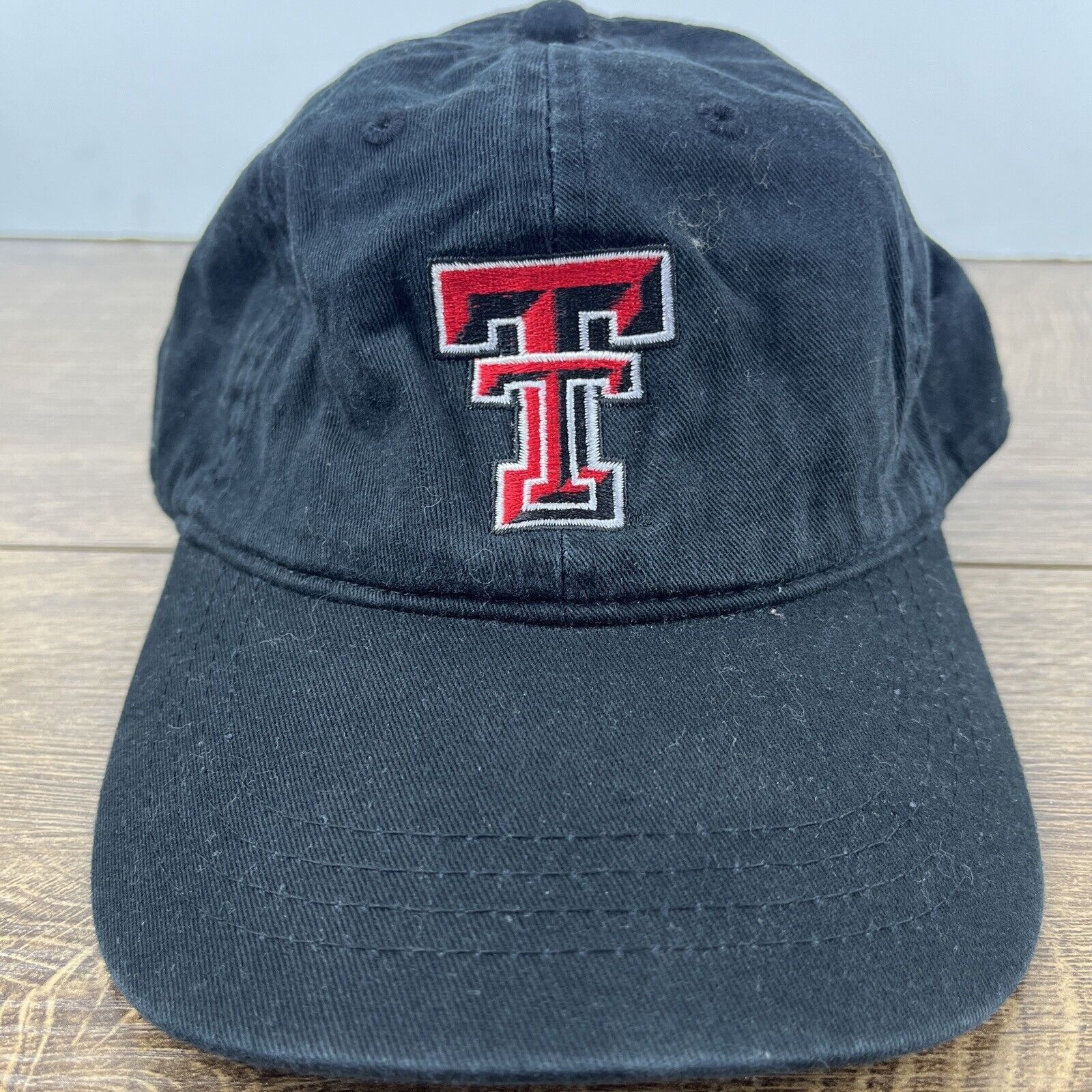 Other Texas Tech Hat Red Raiders Black Hat Adjustable Adult Size H Size ONE SIZE - 1 Thumbnail