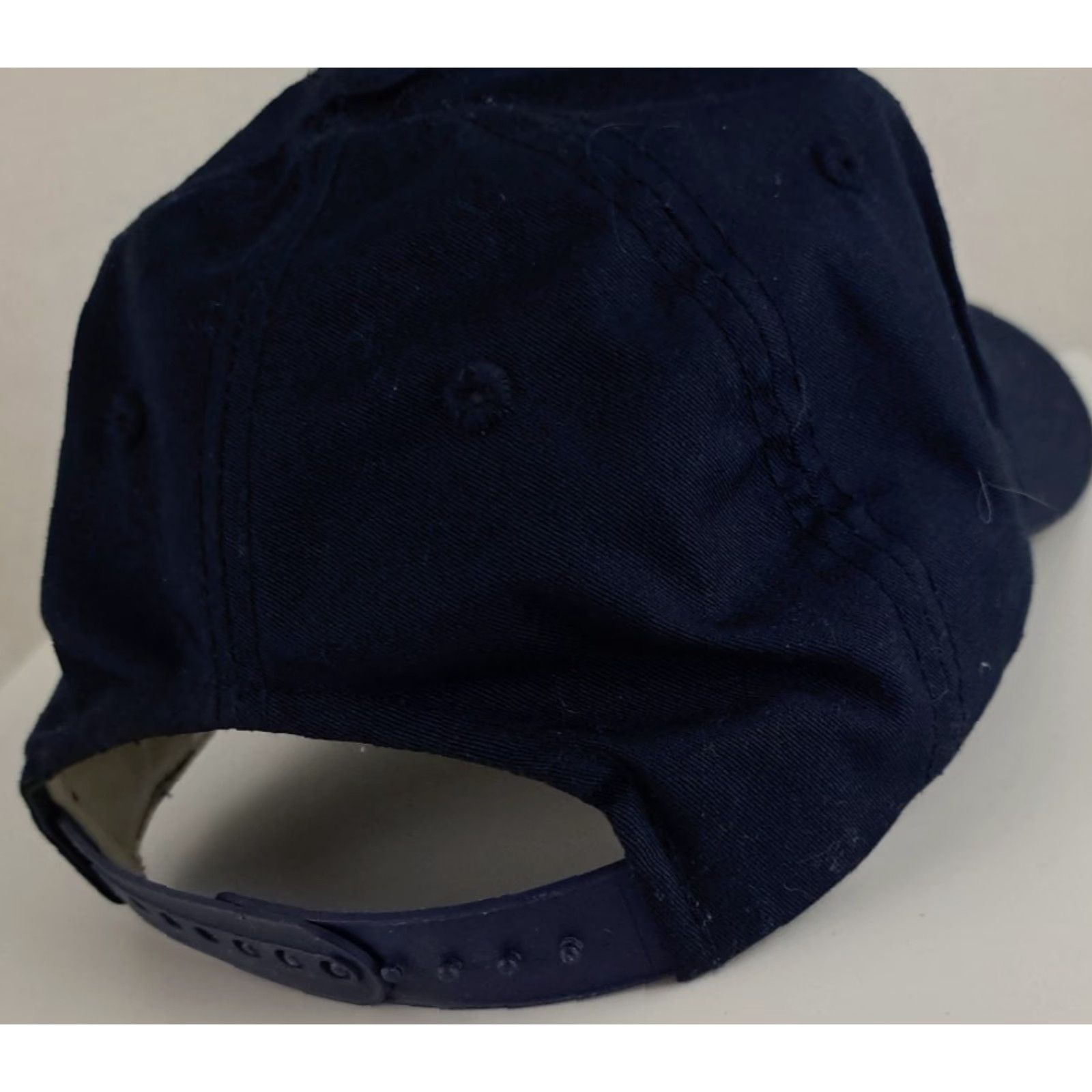 MLB VINTAGE Outdoor Cap Baseball Hat Adjustable MLB New York Yankees Unisex Adults Blue Cotton Canvas Adjustable Cap Era 90s Size ONE SIZE - 3 Thumbnail