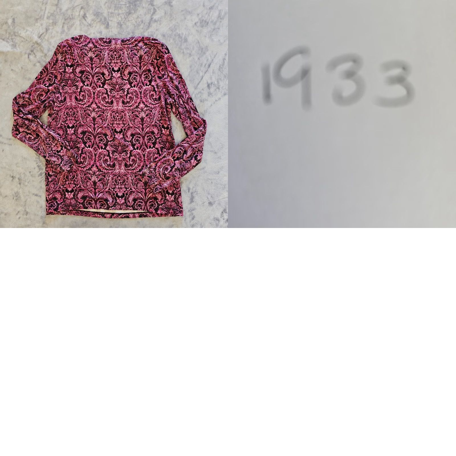Talbots Talbots Top Womens Large Petite Pink Floral Cowl Neck Long Sleeve Blouse Shirt Size L / US 10 / IT 46 - 8 Thumbnail