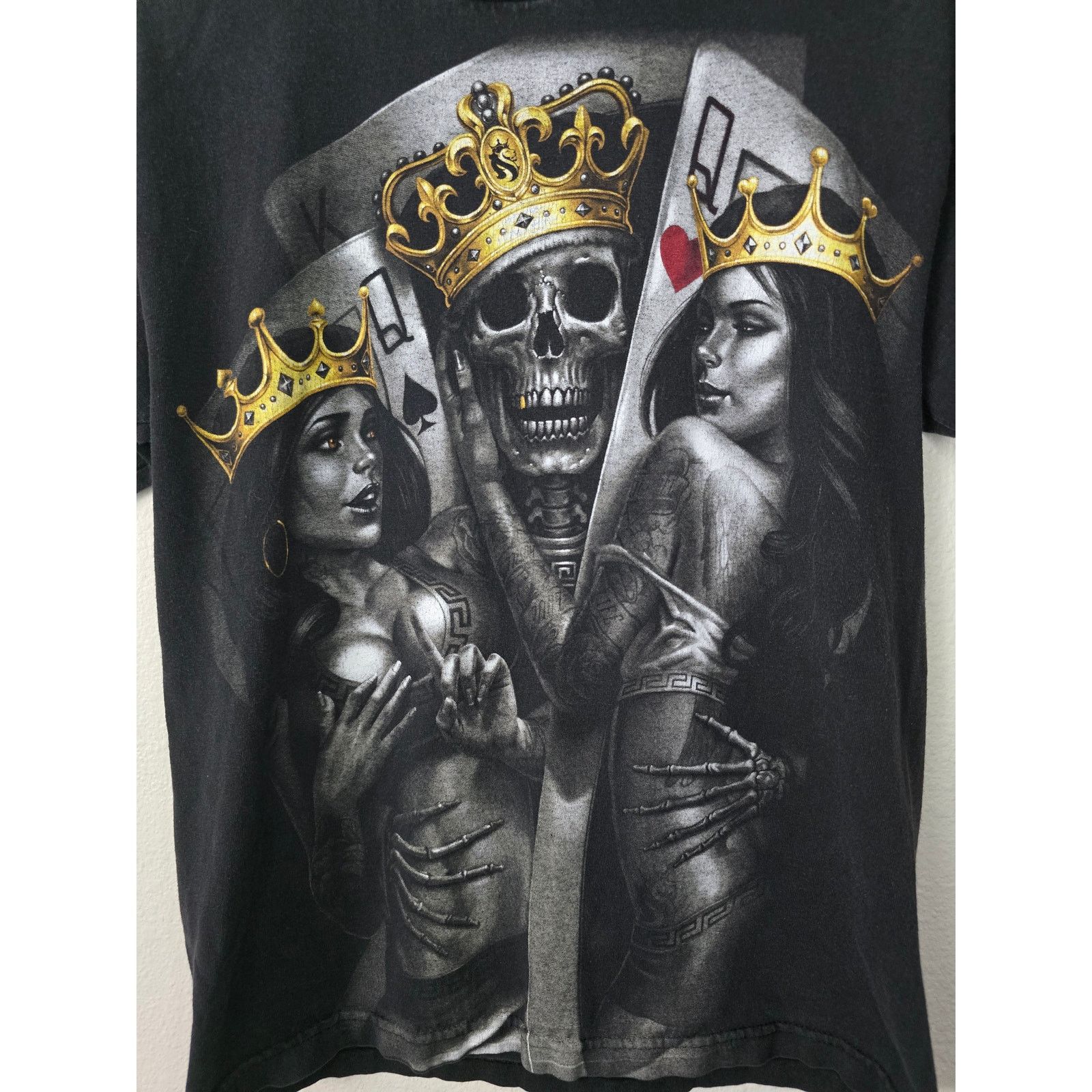 Other Y2K Skull Shirt 2 of a Kind OG Abel Black Medium Graphic Tee Size US M / EU 48-50 / 2 - 2 Thumbnail