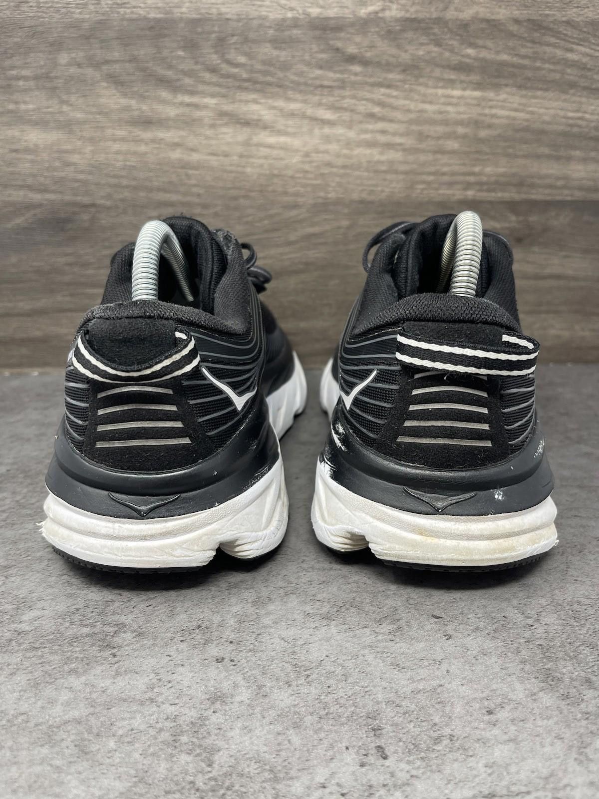 Other HOKA Bondi 7 Shoes Mens Size 8 Black White Sneakers One One Size US 8 / EU 41 - 6 Thumbnail
