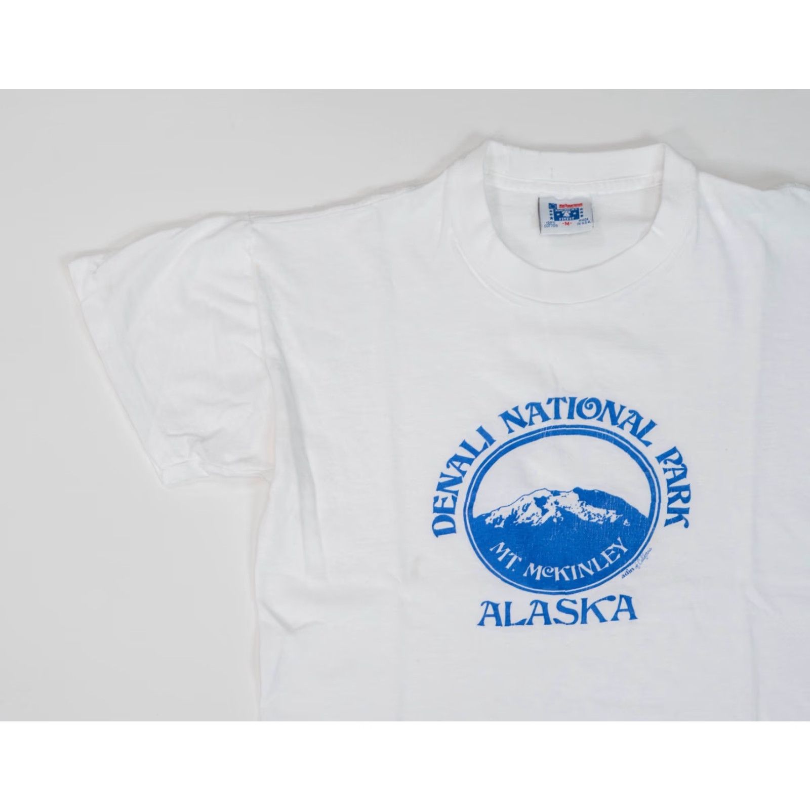 Vintage VINTAGE Denali National Park Alaska 80s Tourist Souvenir T-Shirt Men Size M Size US M / EU 48-50 / 2 - 4 Thumbnail