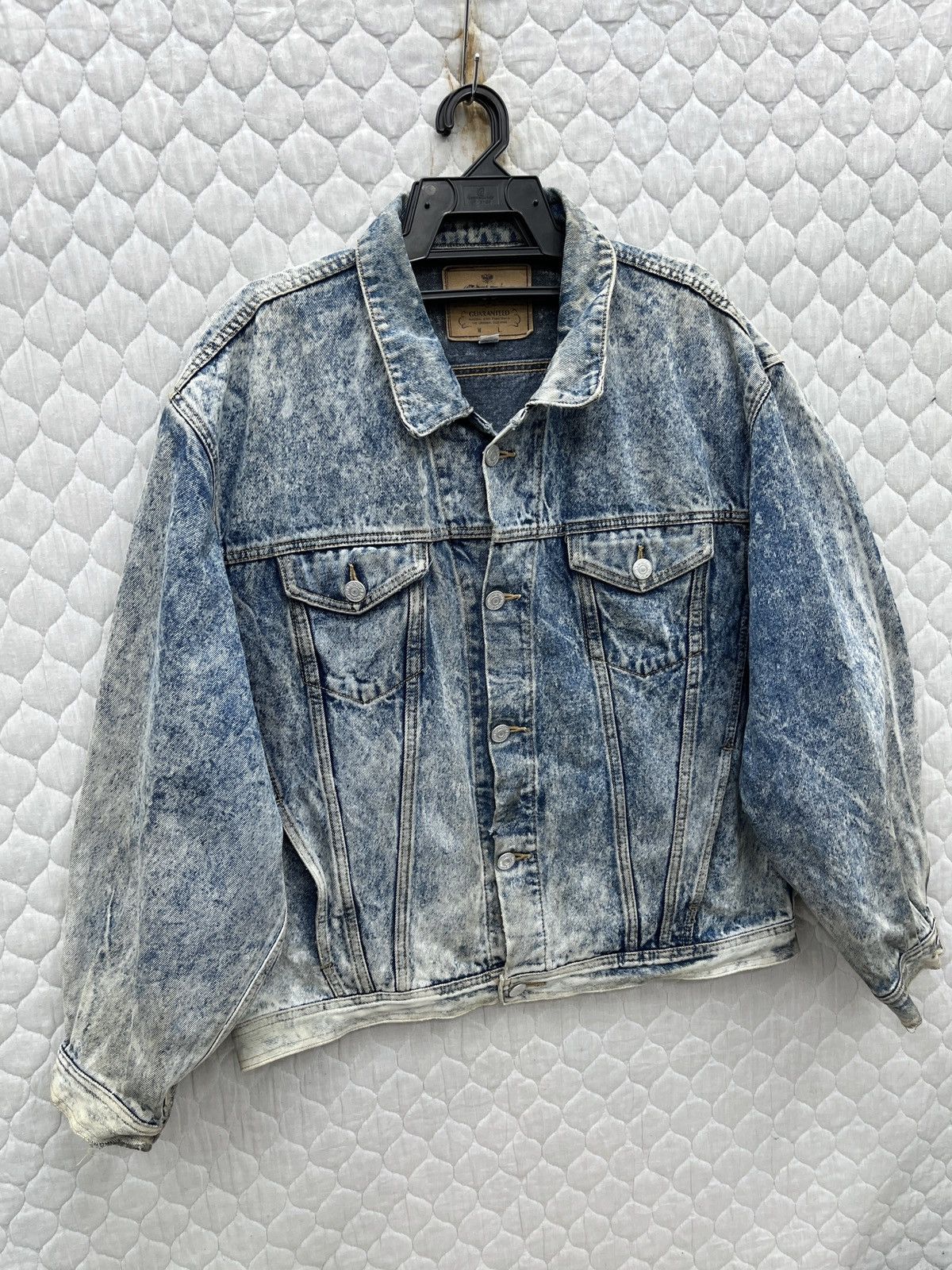 Edwin 🔥🔥🔥STEALS VTG EDWIN ACID WASH DENIM JACKET Size US XL / EU 56 / 4 - 2 Thumbnail