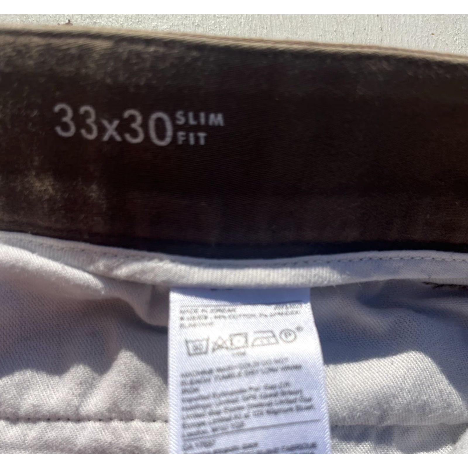 Banana Republic Banana Republic Men's Pants Traveler 33x30 Brown Stretch Casual City Business Size US 33 - 3 Thumbnail