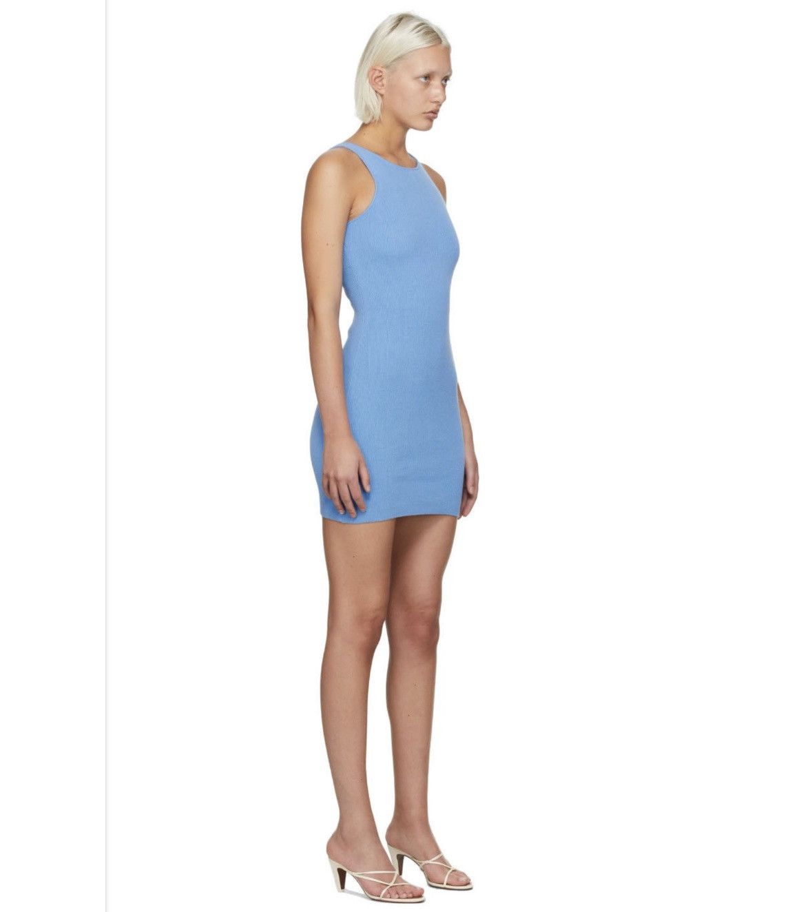 Anna Quan Anna Quan Blue Nikita Short Dress Size S / US 4 / IT 40 - 2 Thumbnail