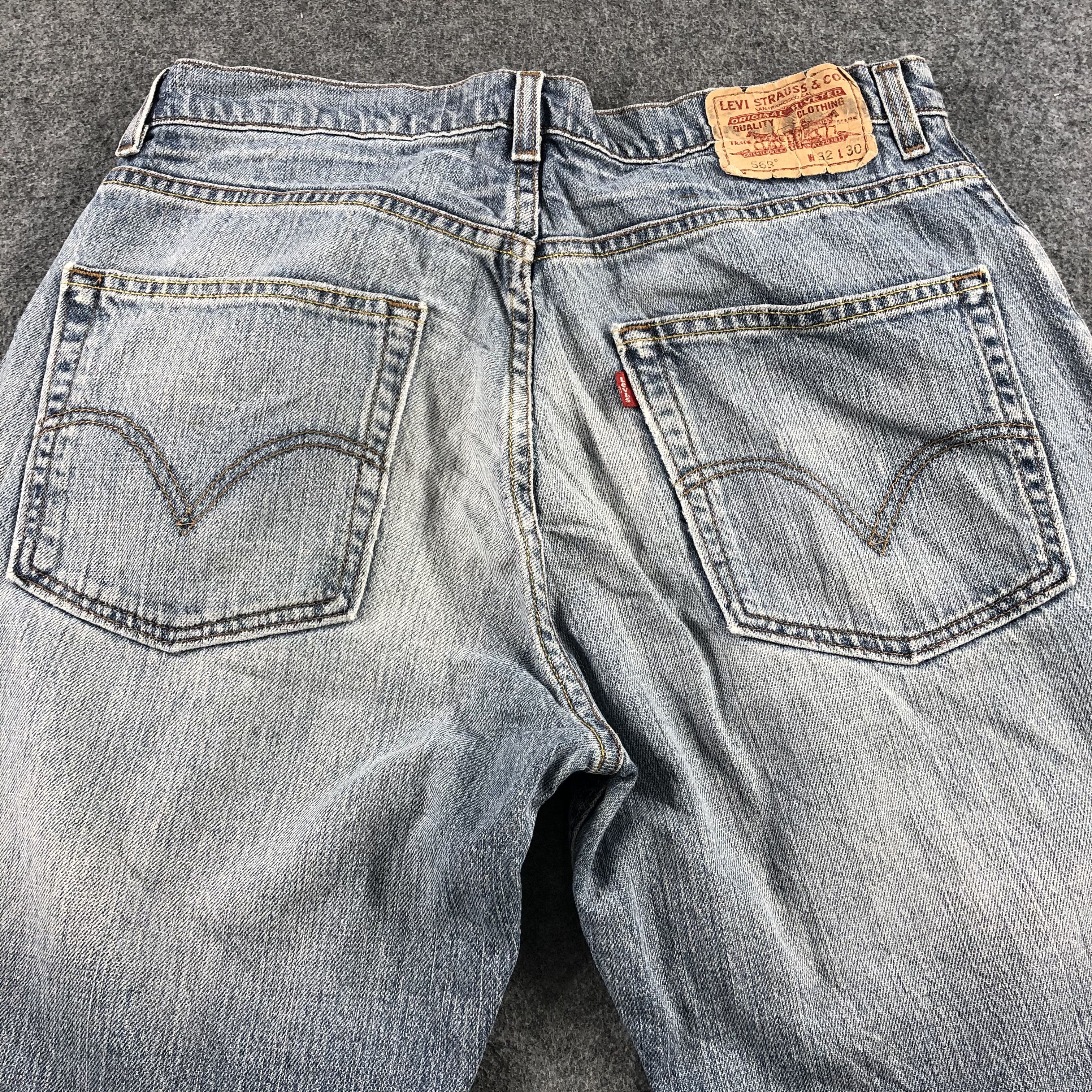 Levi's Vintage Light Wash Levis 569 Jeans-J2303 Size US 33 - 4 Thumbnail