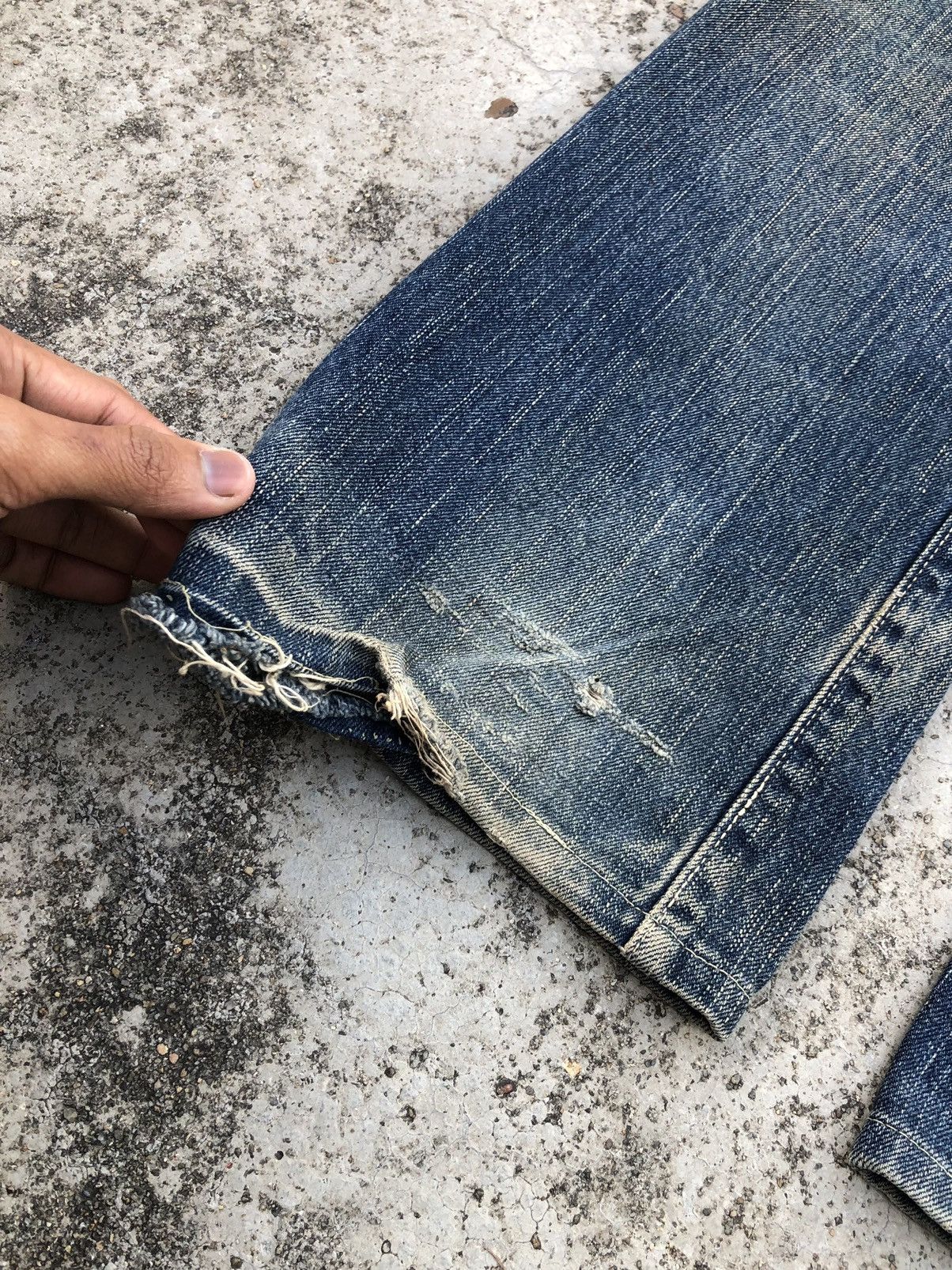Eternal HALF SELVEDGE RUSTY DENIM BY ETERNAL JAPAN Size US 32 / EU 48 - 12 Thumbnail