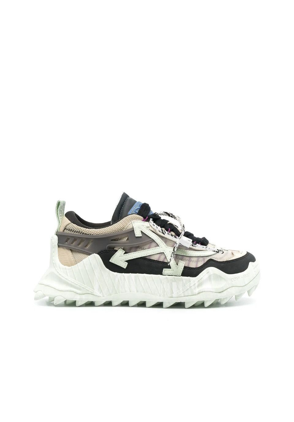 Off-White Off-white Odsy-1000 Green marble Size US 12 / EU 45 - 1 Thumbnail