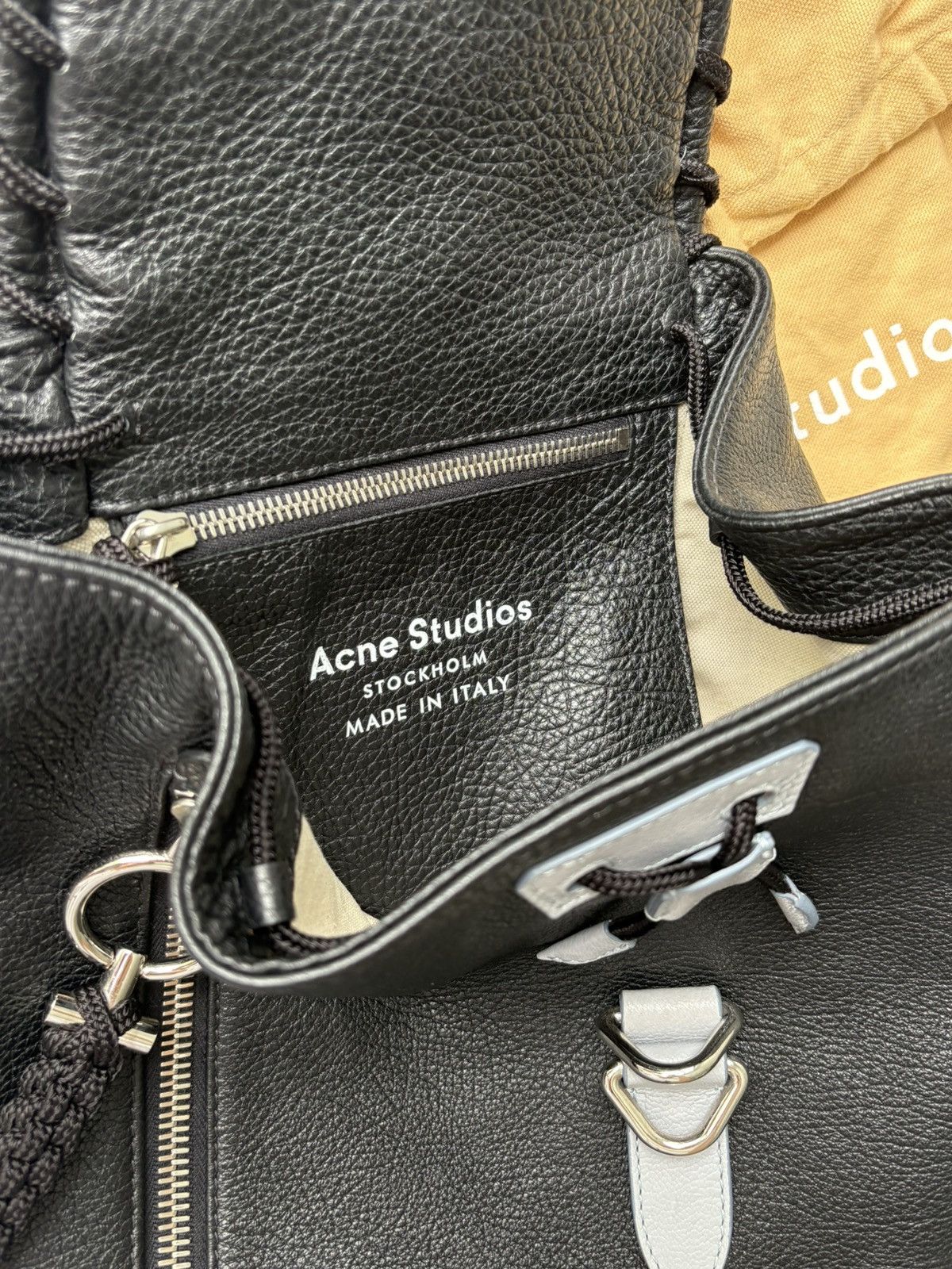 Acne Studios Rope Jungle Backpack Size ONE SIZE - 4 Thumbnail
