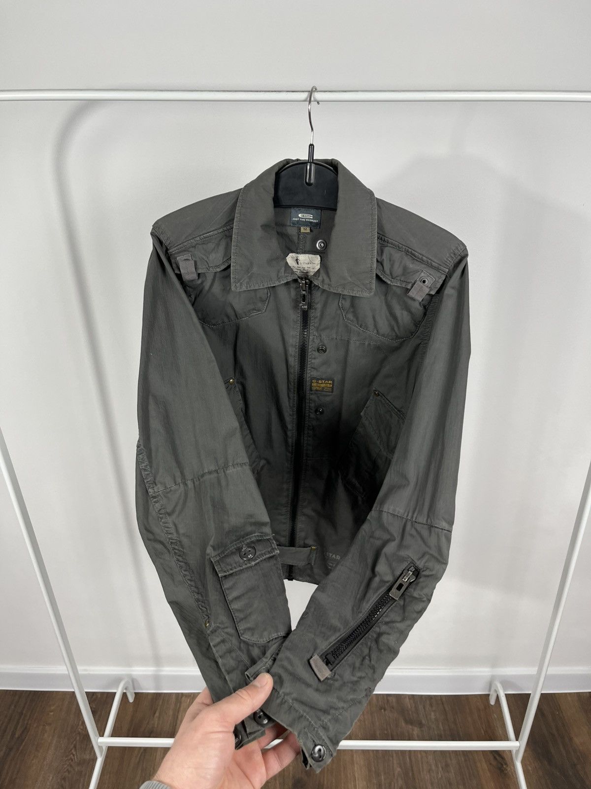 G-Star G-Star RAW Military Field Jacket Multi Pocket Zip M Size US M / EU 48-50 / 2 - 8 Thumbnail