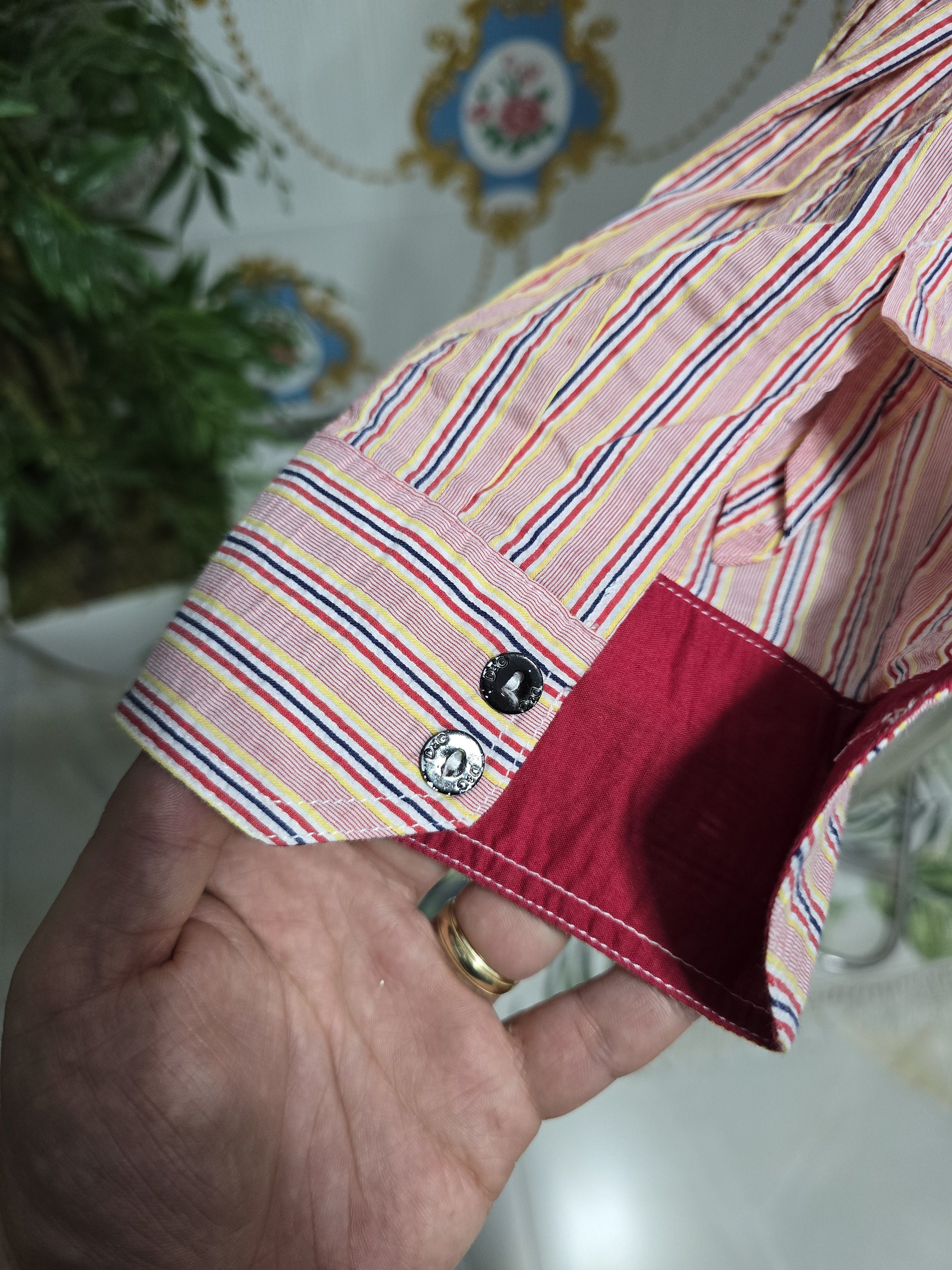 Dolce & Gabbana DOLCE & GABBANA vintage very RARE shirt y2k Size US M / EU 48-50 / 2 - 12 Thumbnail