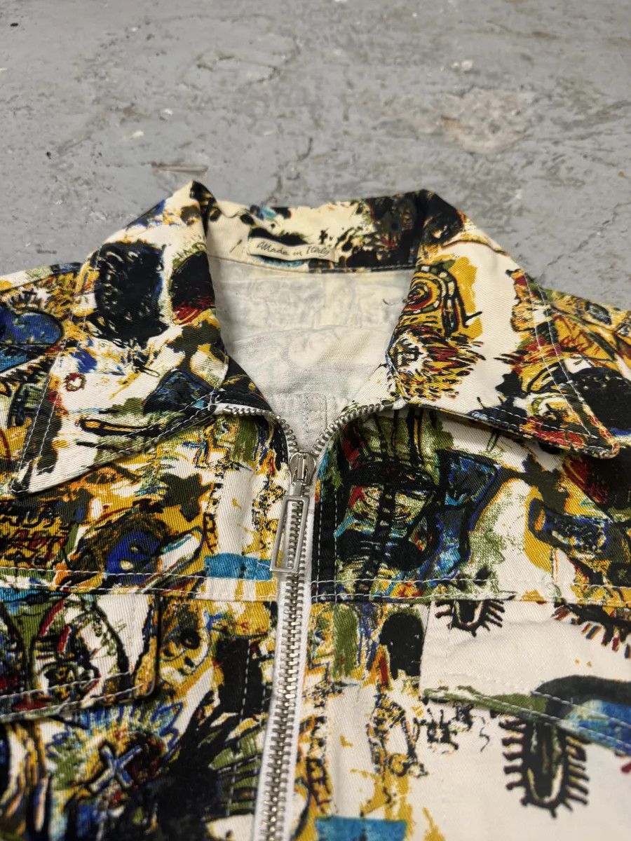 Jean Paul Gaultier SS2000 Jean Paul Gaultier Basquiat Zip-up Coach Jacket Size XS / US 0-2 / IT 36-38 - 5 Thumbnail