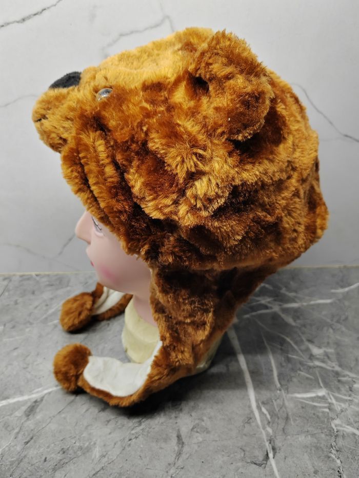 Japanese Brand Vintage Bear Beanie Snowcap Size ONE SIZE - 4 Thumbnail