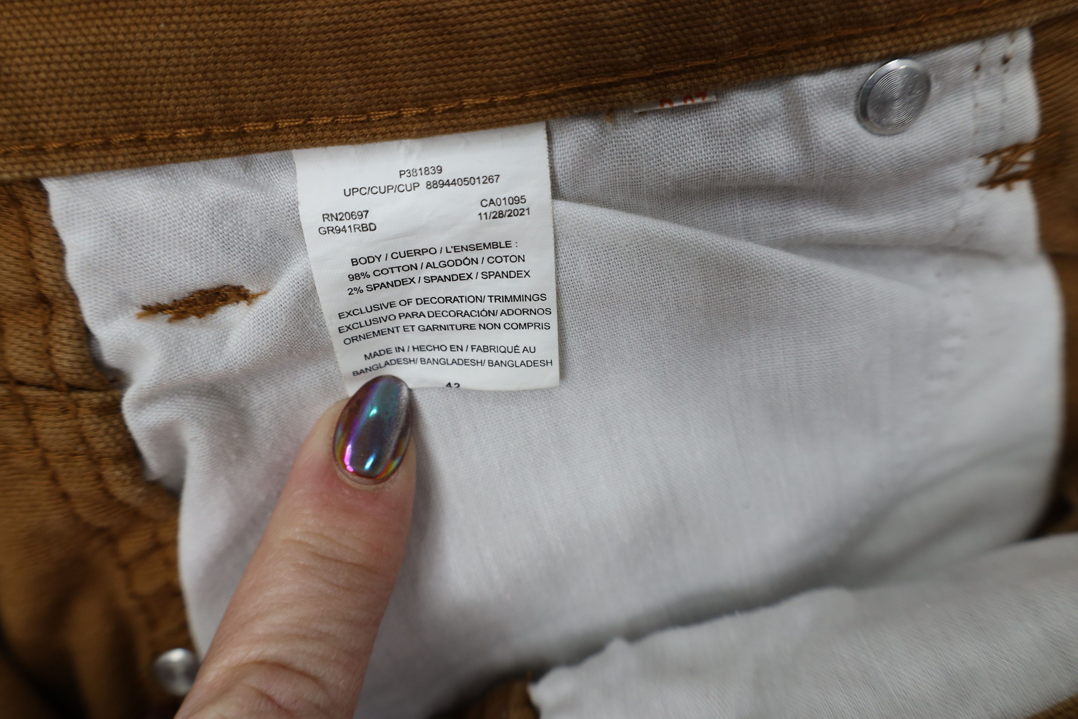 Dickies Vintage Y2K Dickies Canvas Dungaree Shorts Duck Brown Size US 42 / EU 58 - 7 Thumbnail