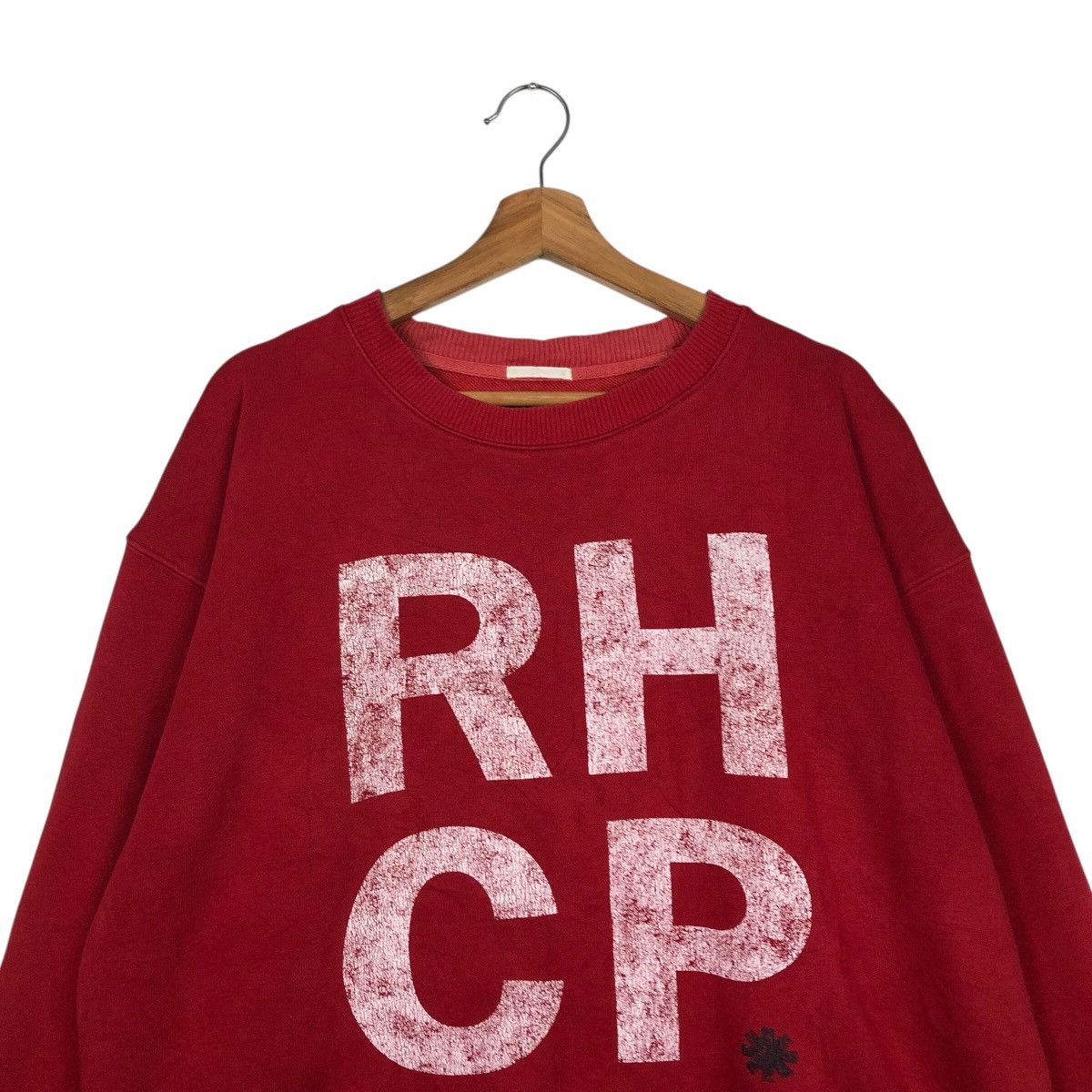 Band Tees 📌Vintage Sweatshirt Band Red Hot Chilli Paper Big Logo Size US L / EU 52-54 / 3 - 4 Thumbnail