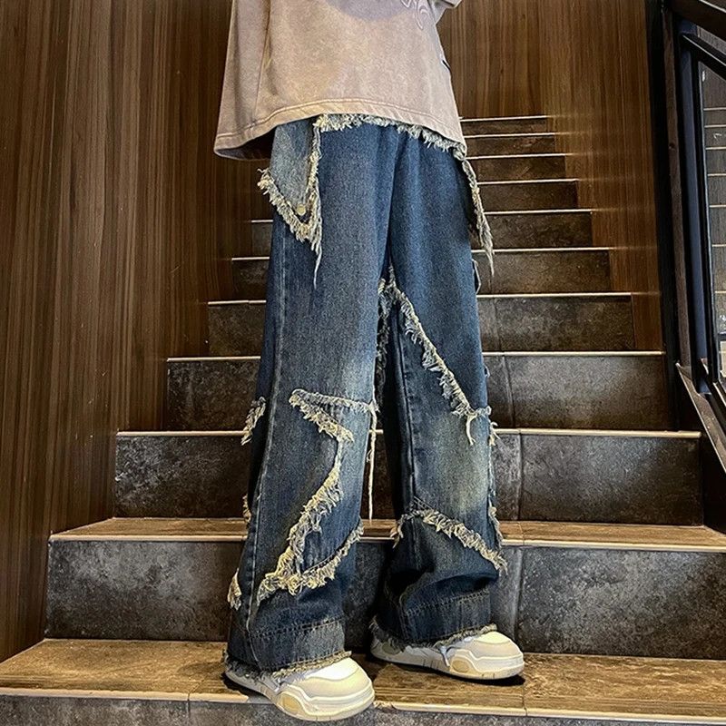 Jean × Vintage y2k baggy cargo hiphop denim jeans for women Size US 26 / EU 42 - 2 Thumbnail