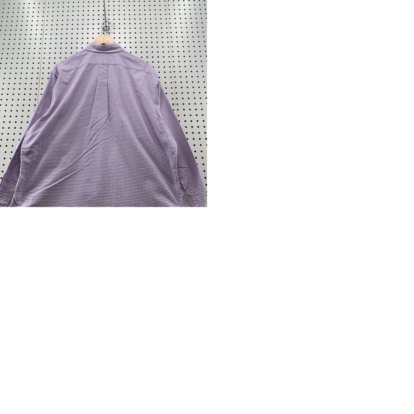 Ralph Lauren Ralph Lauren Purple Check Button Down Shirt Mens 17.5 34/35 Long Sleeve Size US XXL / EU 58 / 5 - 10 Thumbnail