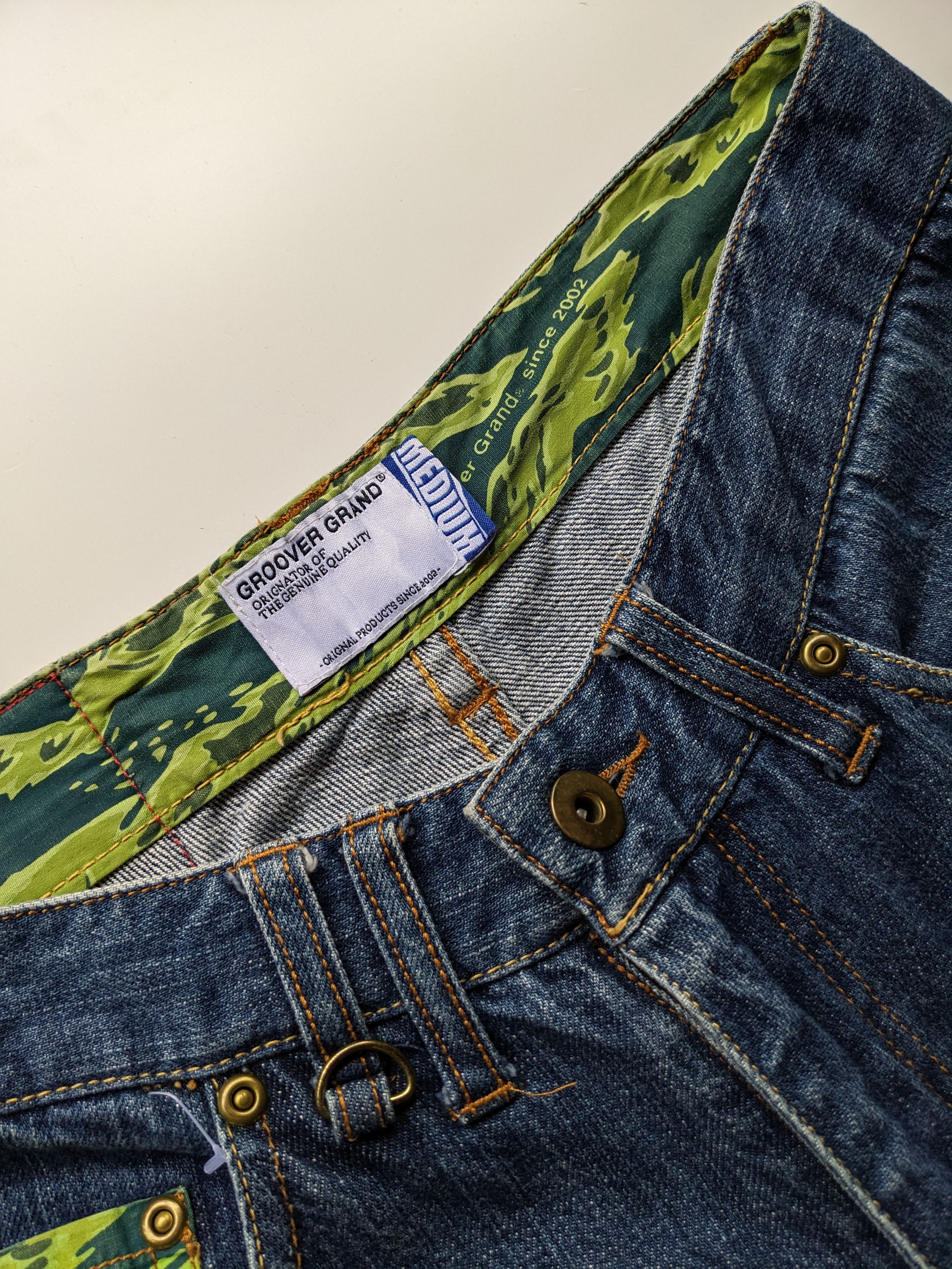 Japanese Brand Japanese brand Groover Grand camo jeans Size US 29 - 7 Thumbnail