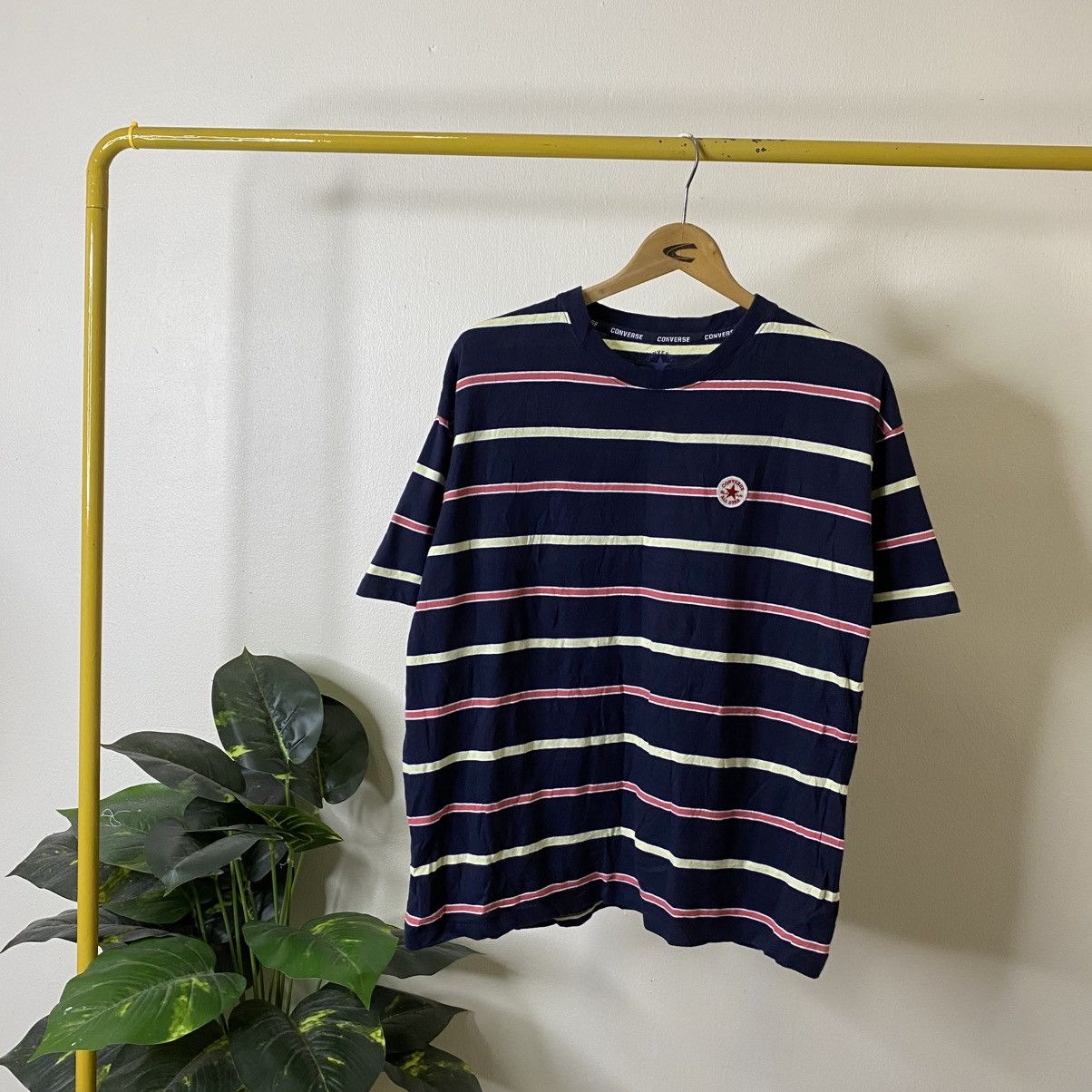 Converse Converse Multicolor Stripes T Shirt Size US L / EU 52-54 / 3 - 1 Thumbnail