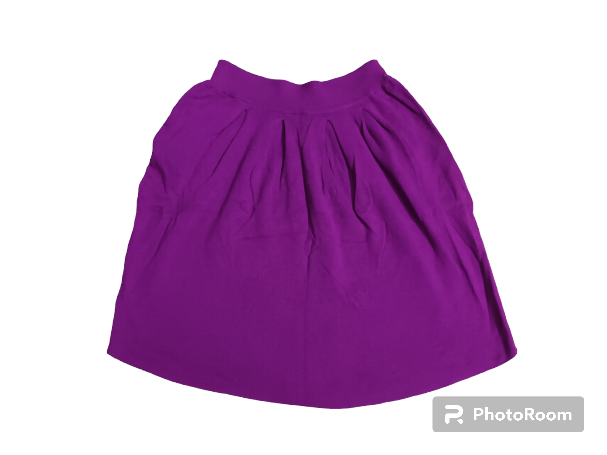 image of Sonia Rykiel Made In Italy Skirt in Purple, Women's (Size 40)