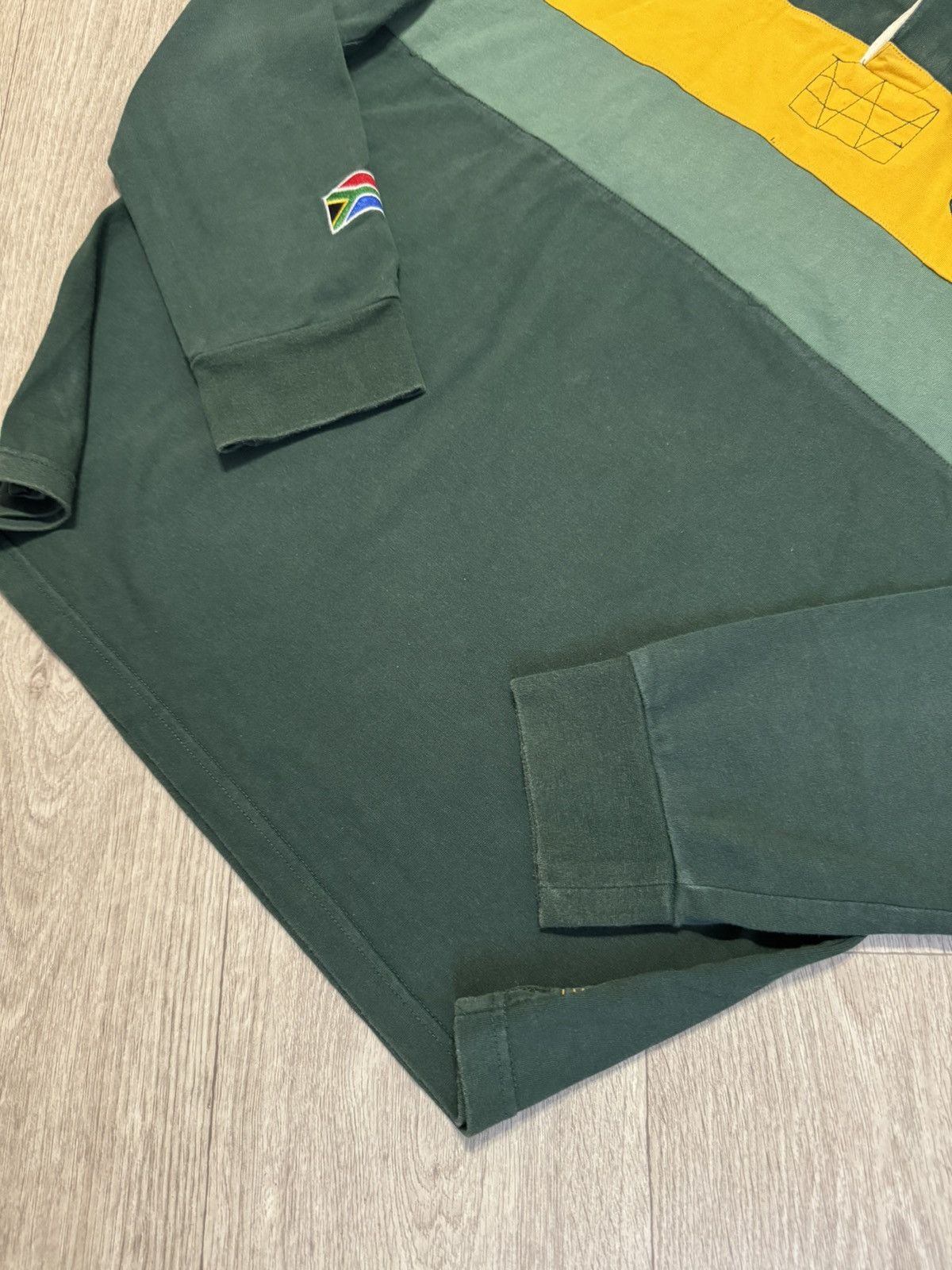 Canterbury of New Zealand 🔷Vintage Canterbury South Africa Rugby Shirt🔷 Size US L / EU 52-54 / 3 - 2 Thumbnail